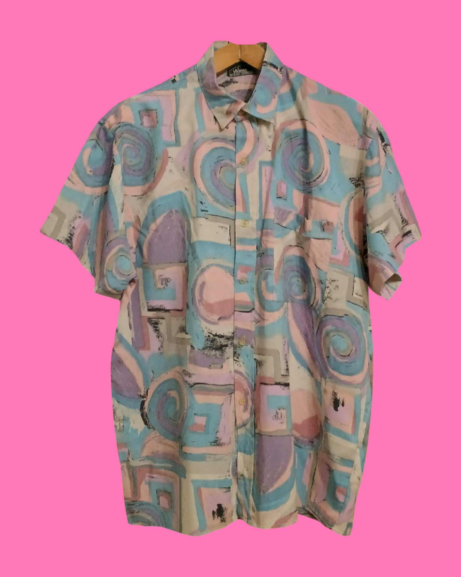 Vintage Multicolor Fantasy 90's Shirt Unisex Size L