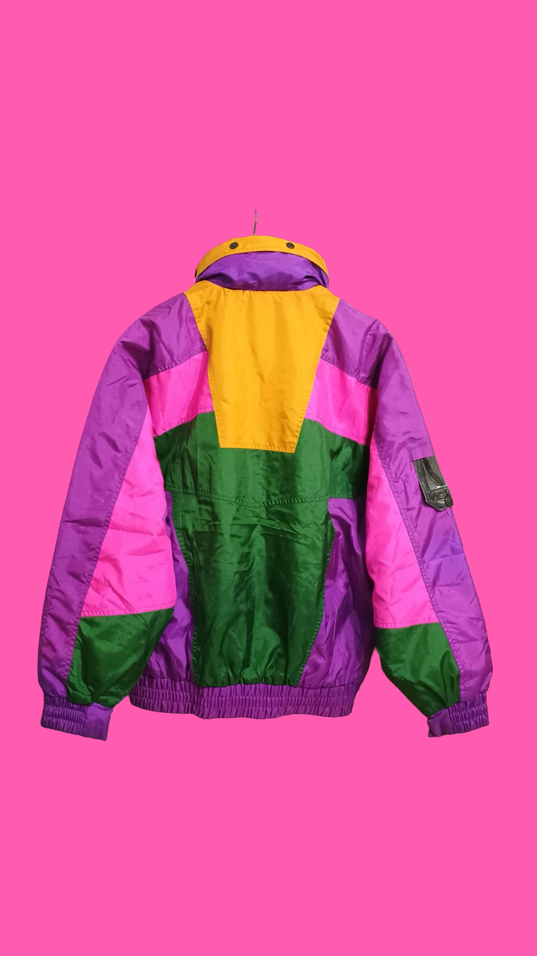 Vintage Multicolor Fantasy 90's Snow Jacket Unisex Size L