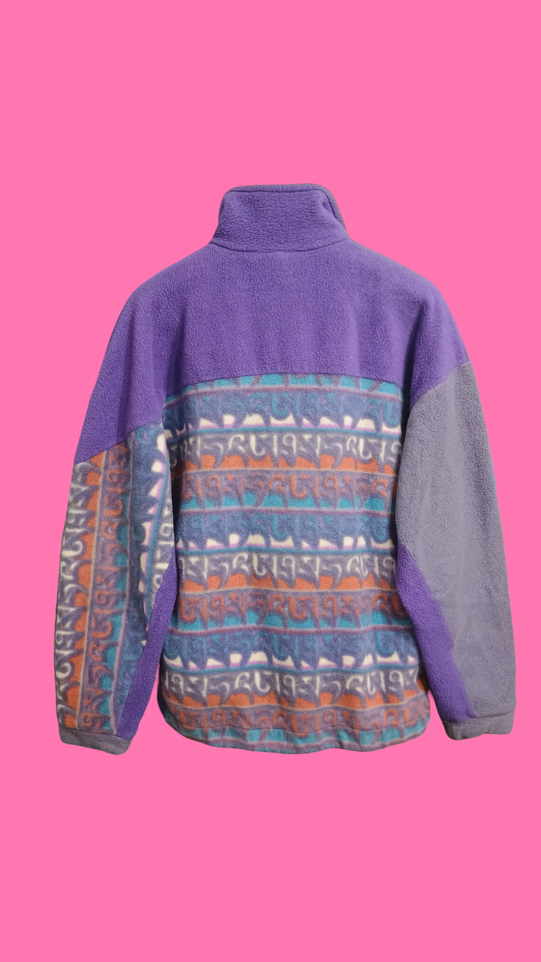 Vintage Multicolor Fantasy 90's Fleece Unisex Size L