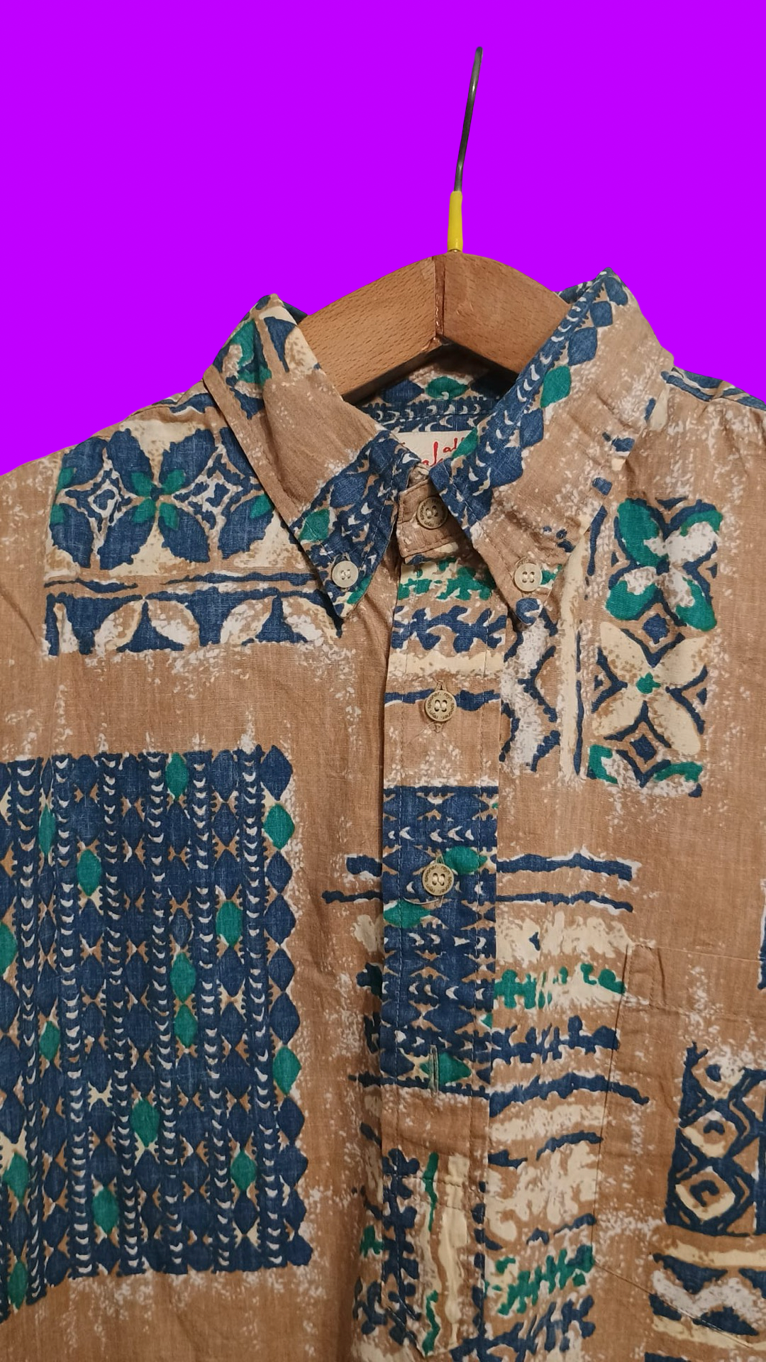 Vintage Multicolor Fantasy 90's Shirt Unisex Size L
