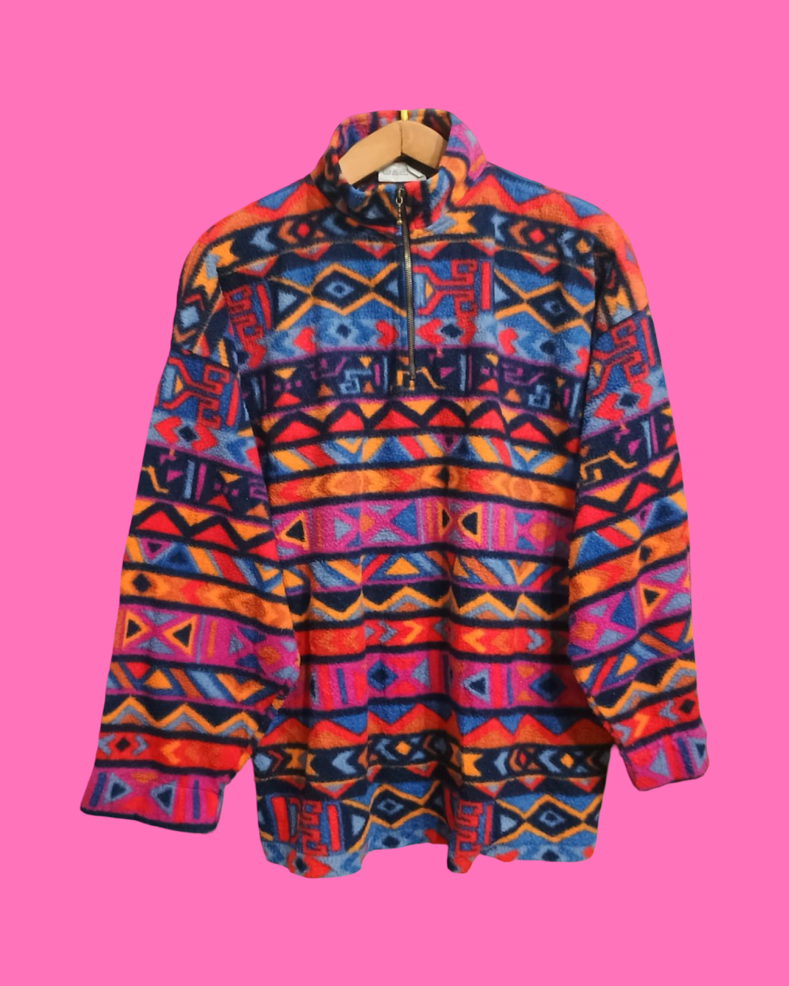 Vintage Multicolor Fantasy 90's Sweatshirt Unisex Size L