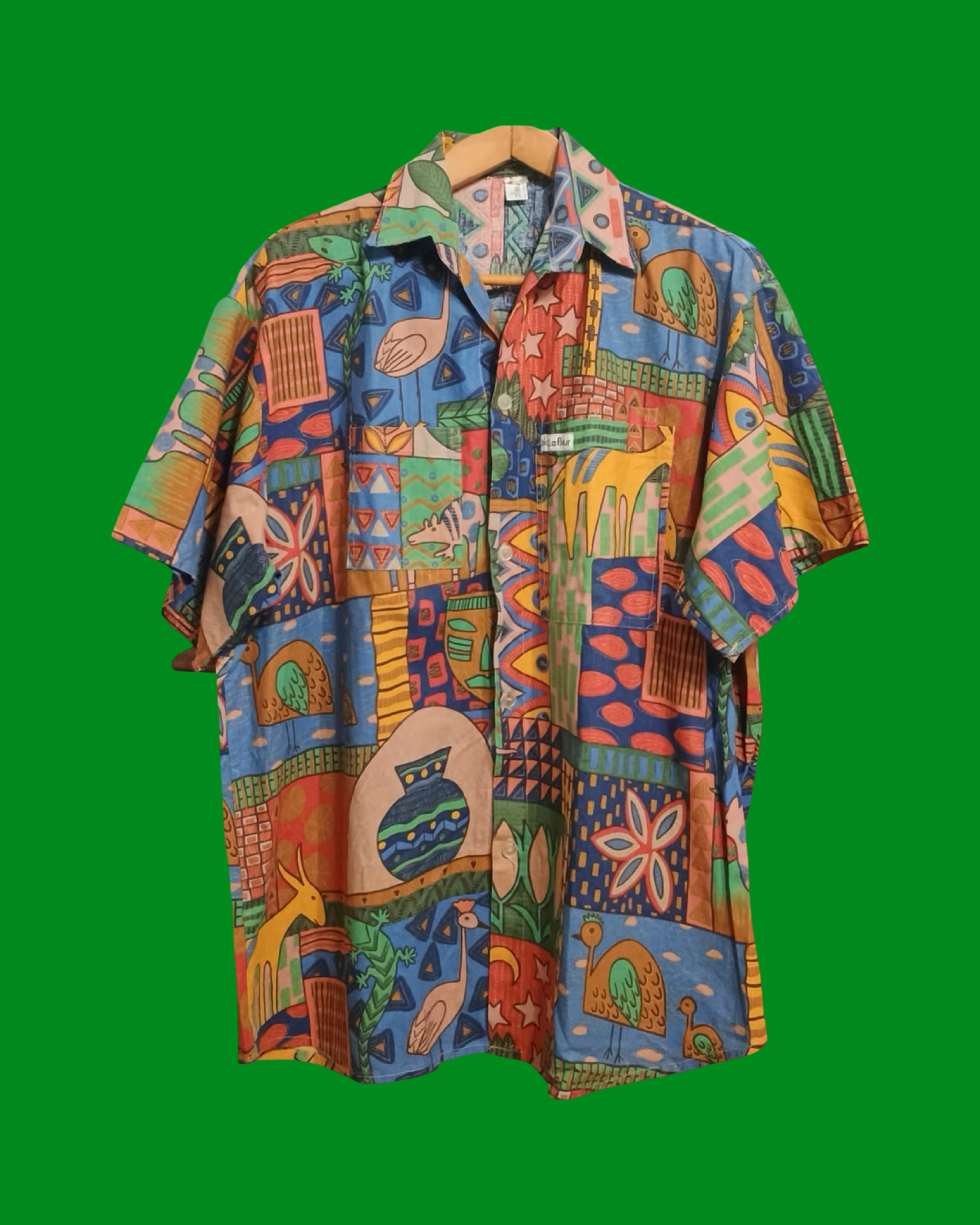 Vintage Multicolor Fantasy 90's Shirt Unisex Size XL