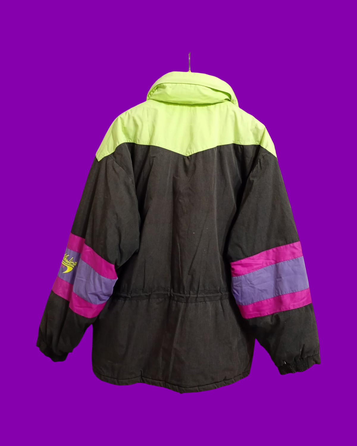 Vintage Multicolor Fantasy 90's Rare Snow Jacket Unisex Size L