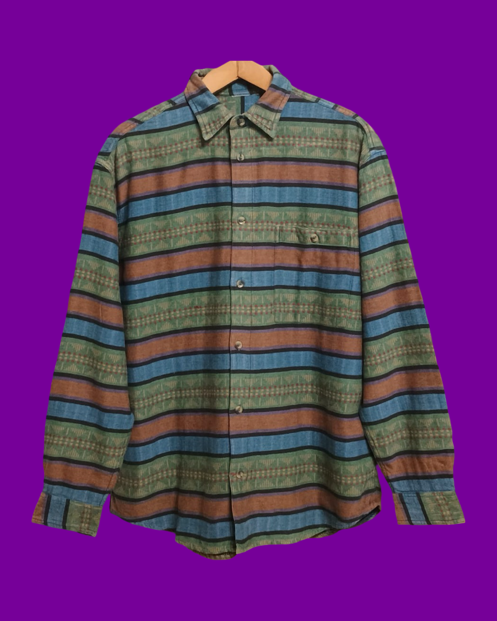 Vintage Multicolor Fantasy 90's Shirt Unisex Size XL