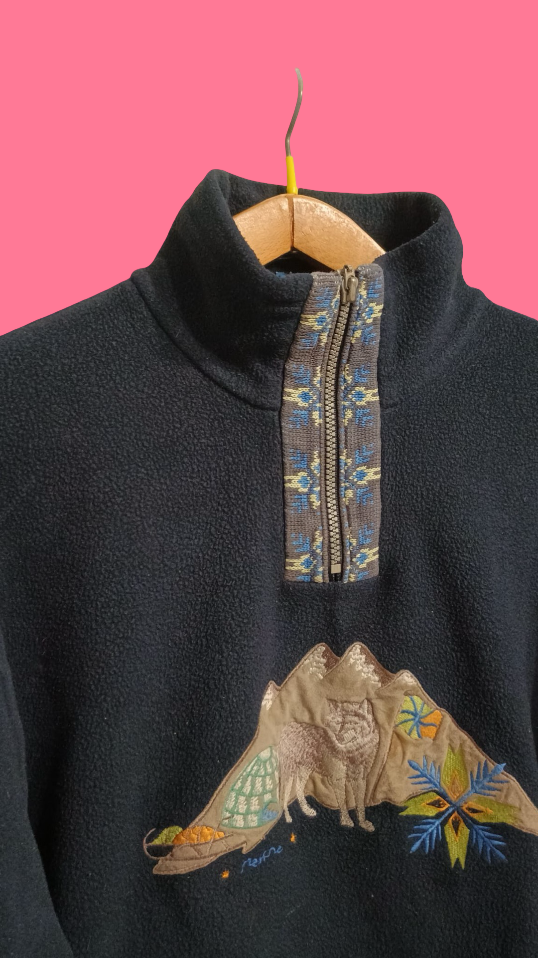 Vintage Multicolor Fantasy 90's Sweatshirt Unisex Size M