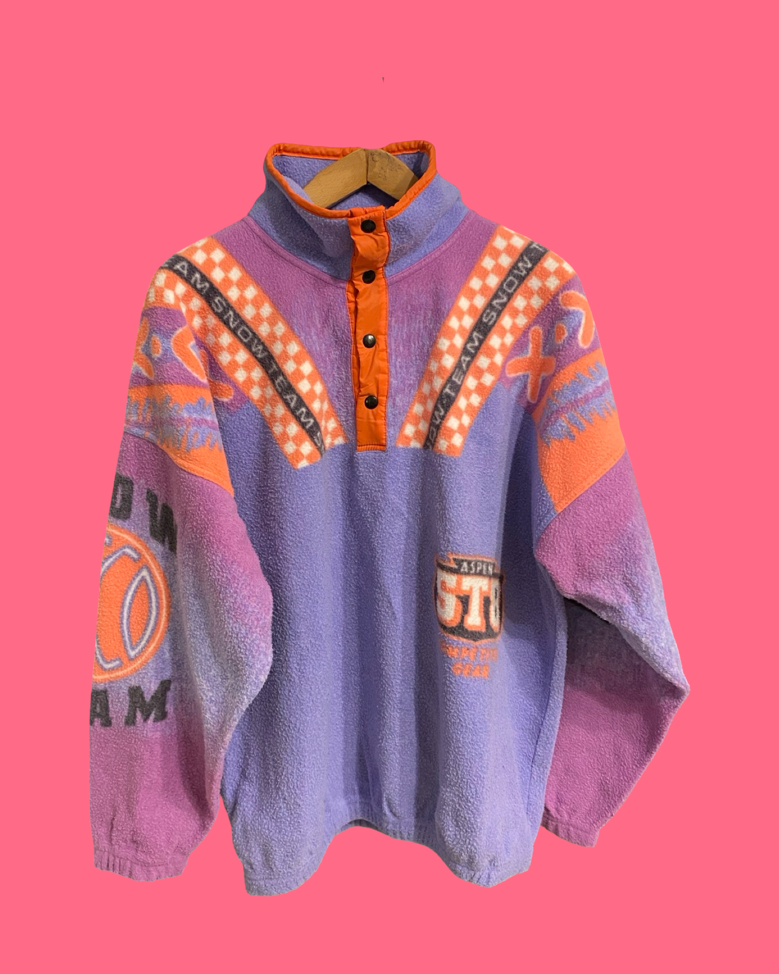 Vintage Multicolor Fantasy 90's Sweatshirt Unisex Size L