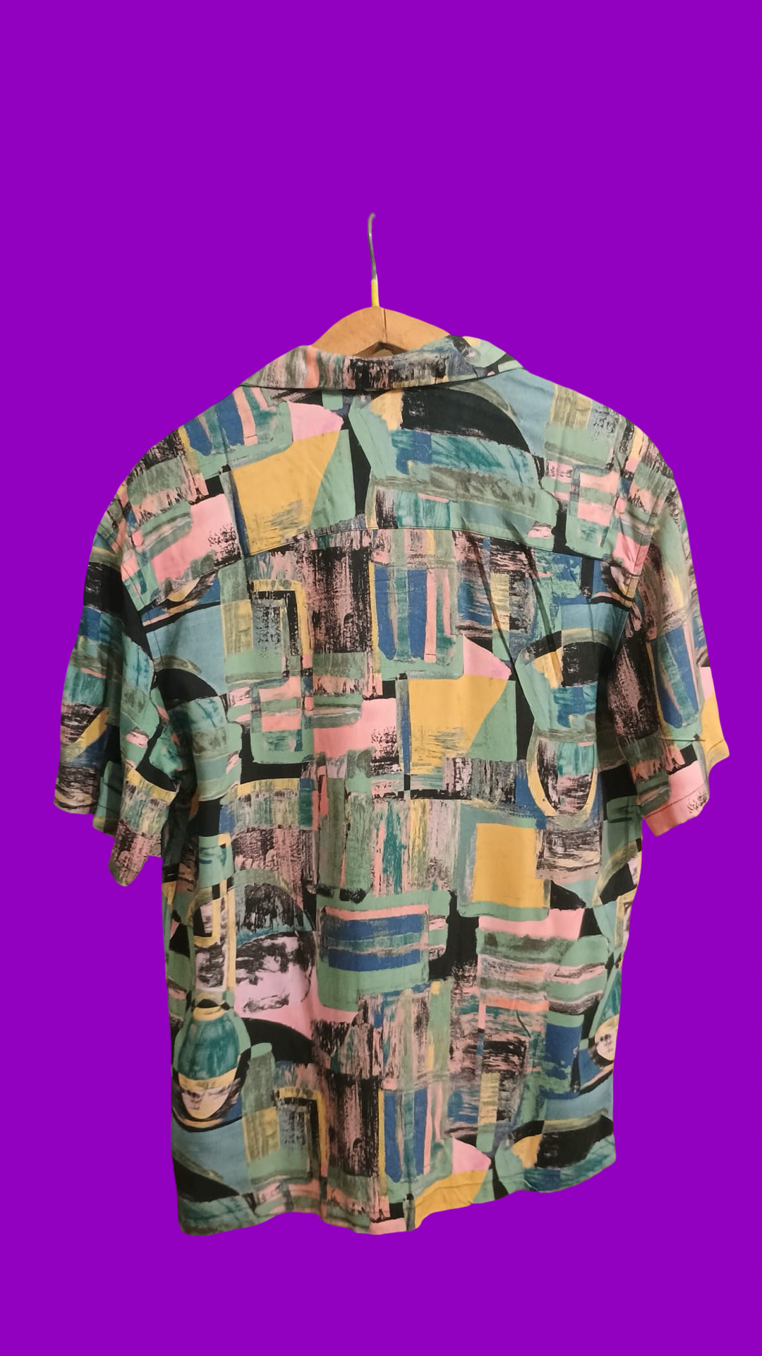 Vintage Style Multicolor Fantasy Shirt Unisex Size M