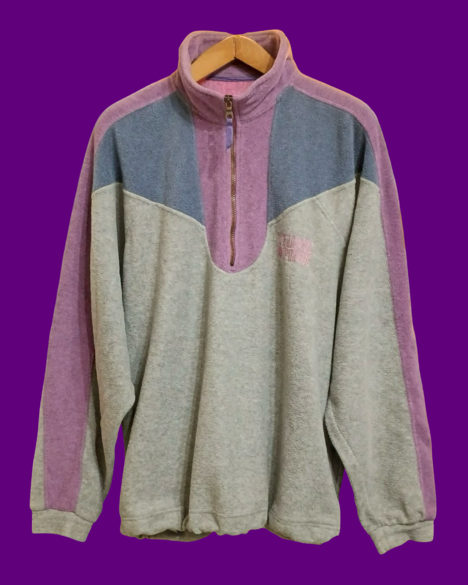 Vintage Multicolor Fantasy 90's Fleece Unisex Size XL