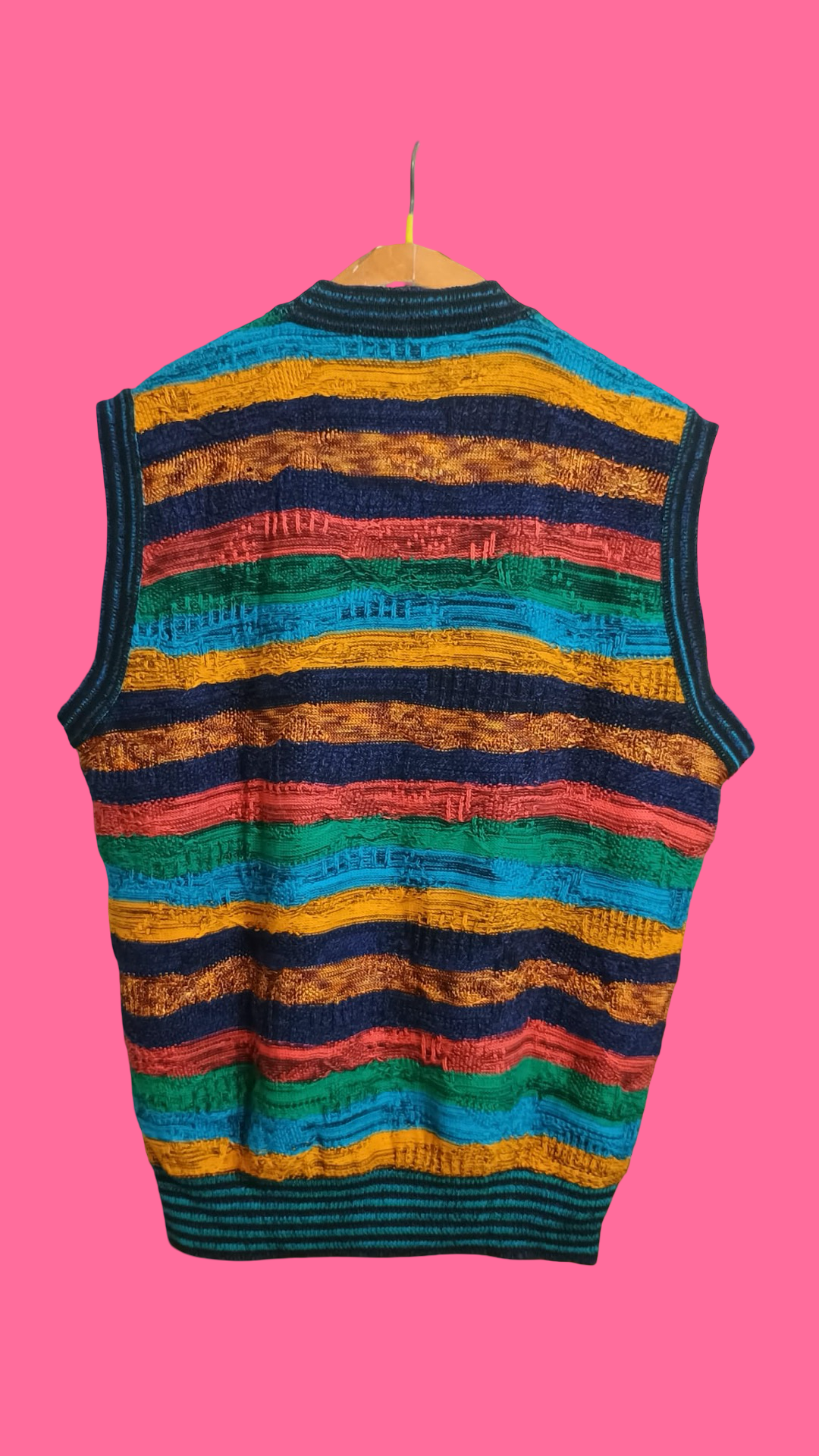Vintage Multicolor Fantasy 90's Sweater Unisex Size L