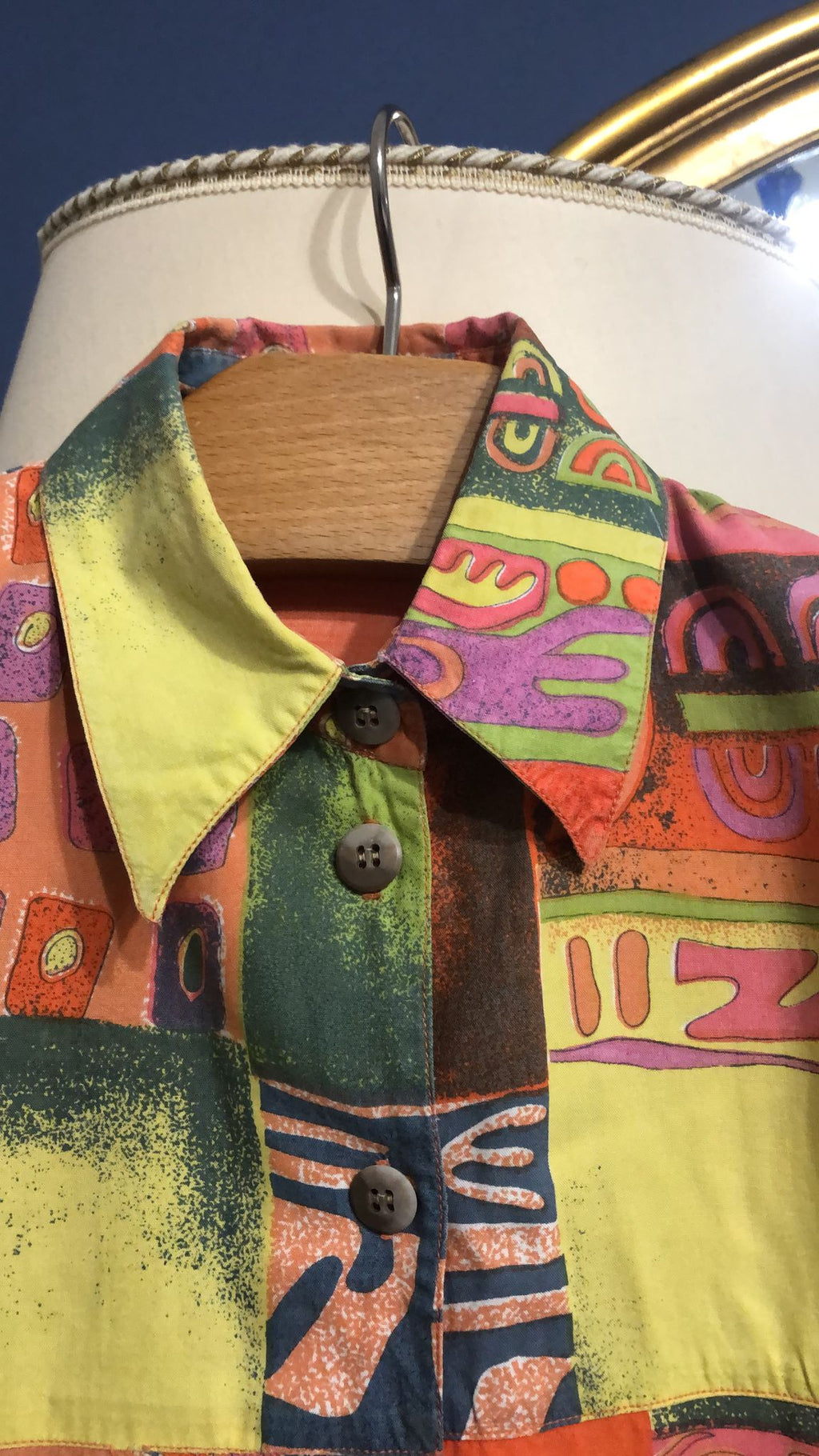 Vintage Multicolor Fantasy Shirt Unisex Size M/L