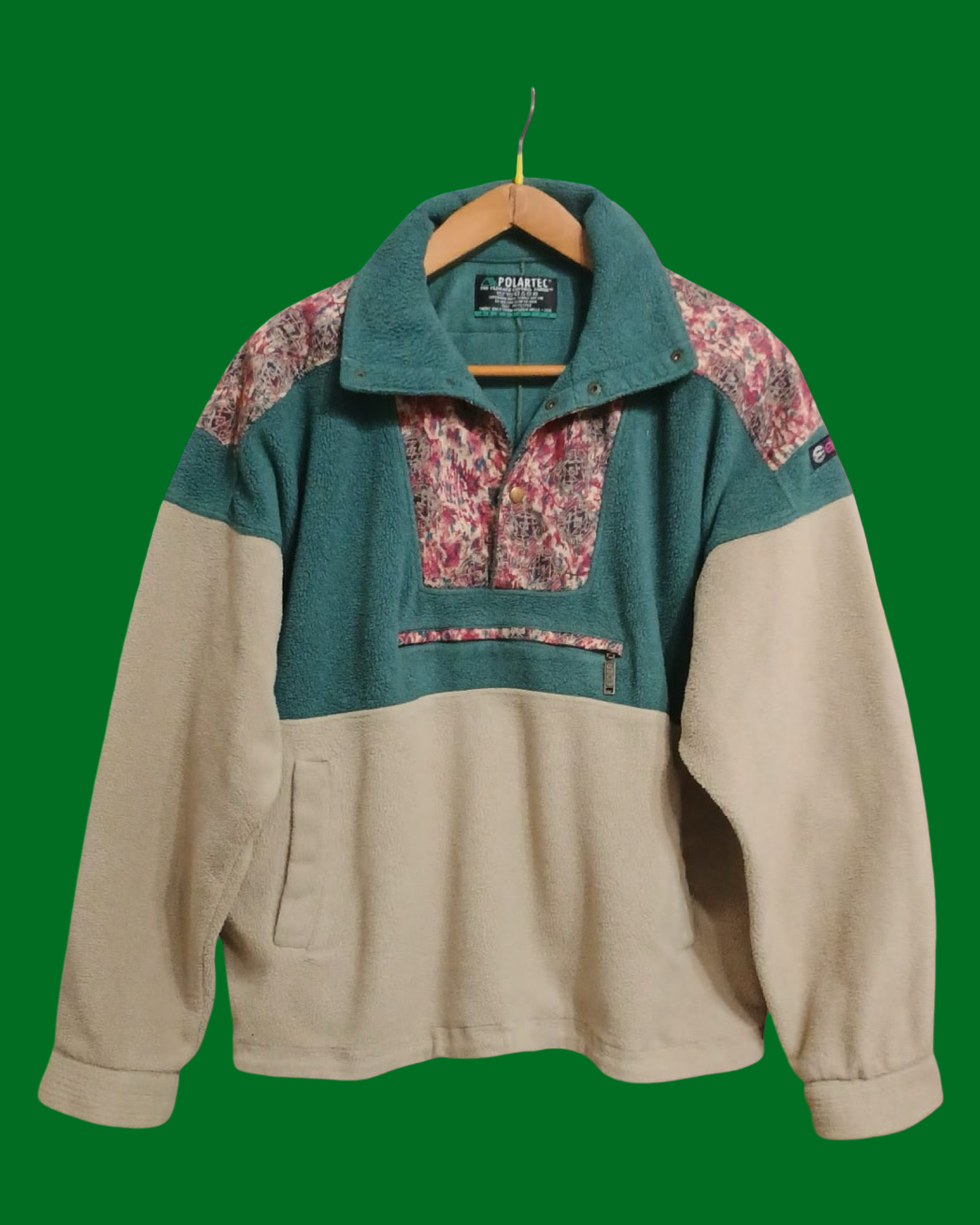 Vintage Multicolor Fantasy 90's Fleece Unisex Size M