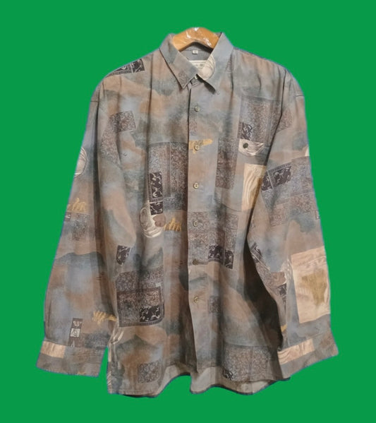 Vintage Multicolor Fantasy 90's Shirt Unisex Size XL