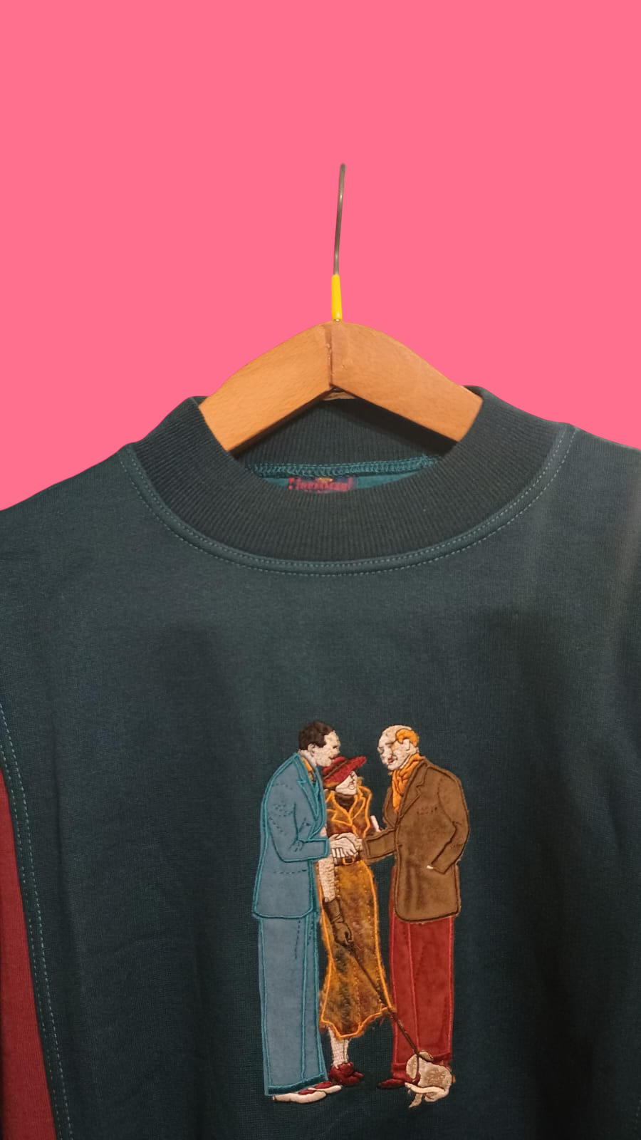 Vintage Multicolor Fantasy 90's Sweatshirt Unisex Size L