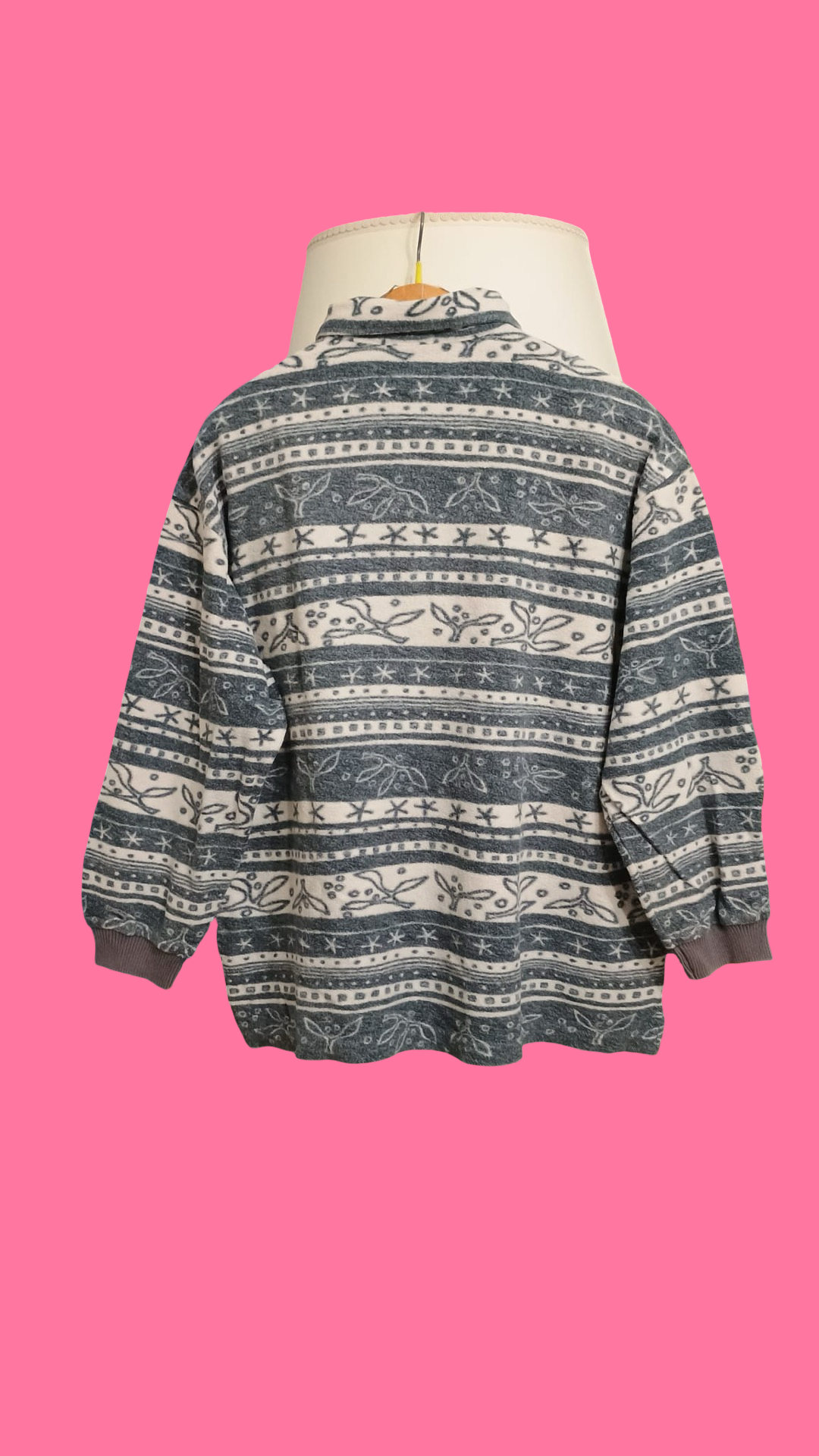 Vintage Multicolor Fantasy 90's Pile Shirt Unisex Size M