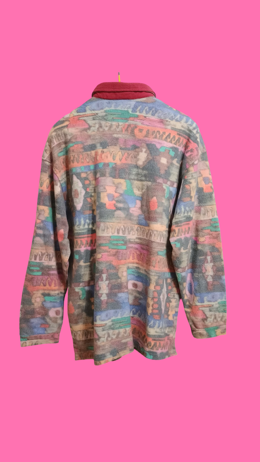 Vintage Multicolor Fantasy 90's Pile Sweatshirt Unisex Size L