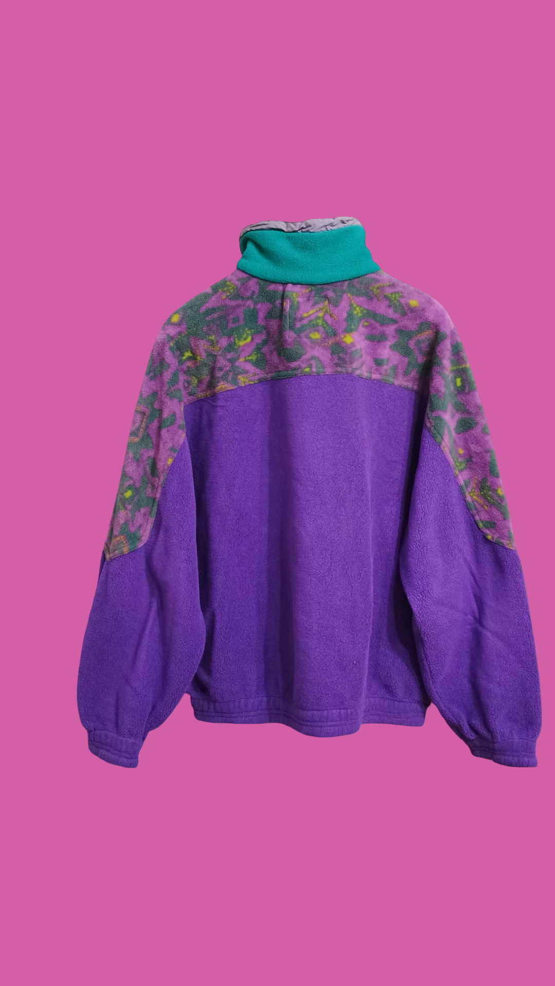 Vintage Multicolor Fantasy 90's Fleece Unisex Size L