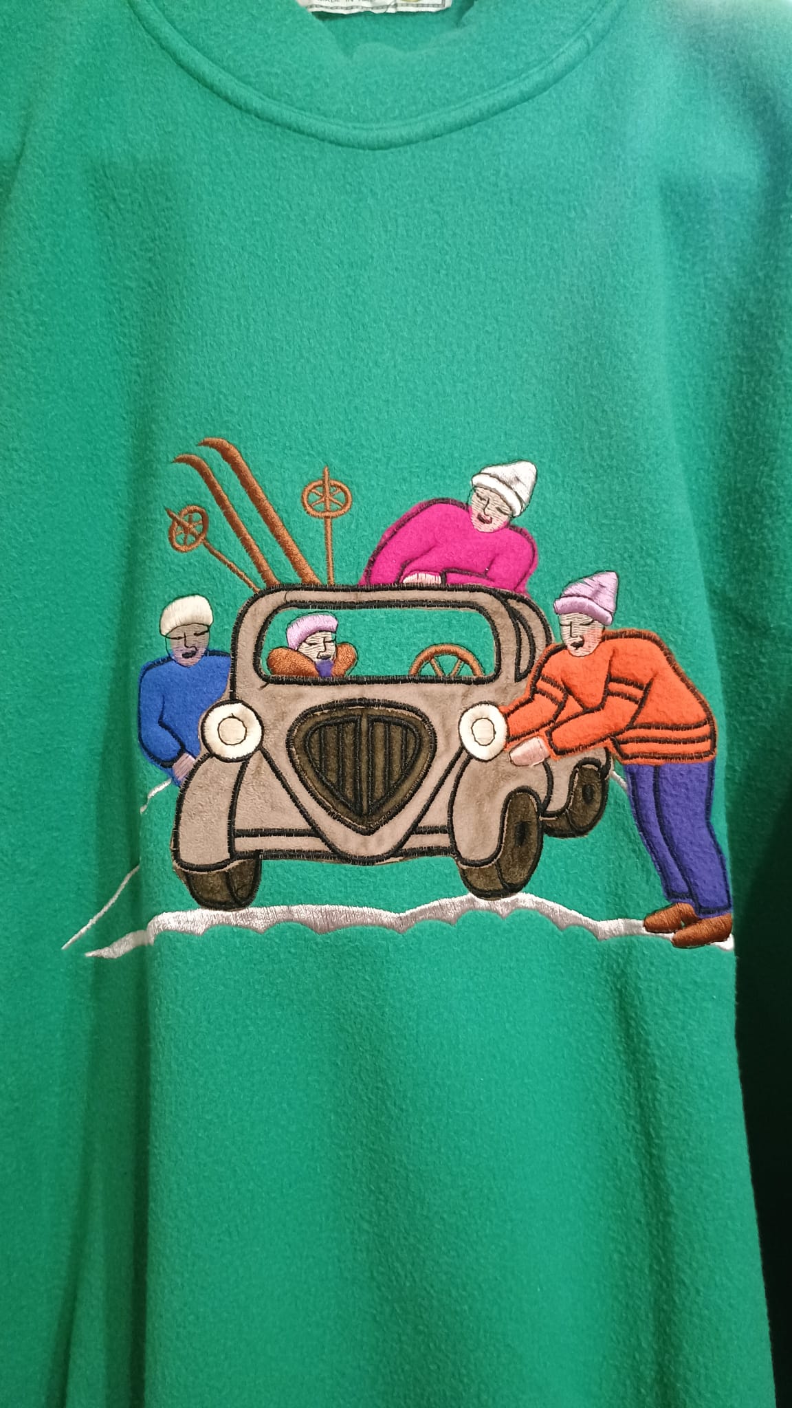 Vintage Multicolor Fantasy 90's Sweatshirt Unisex Size L