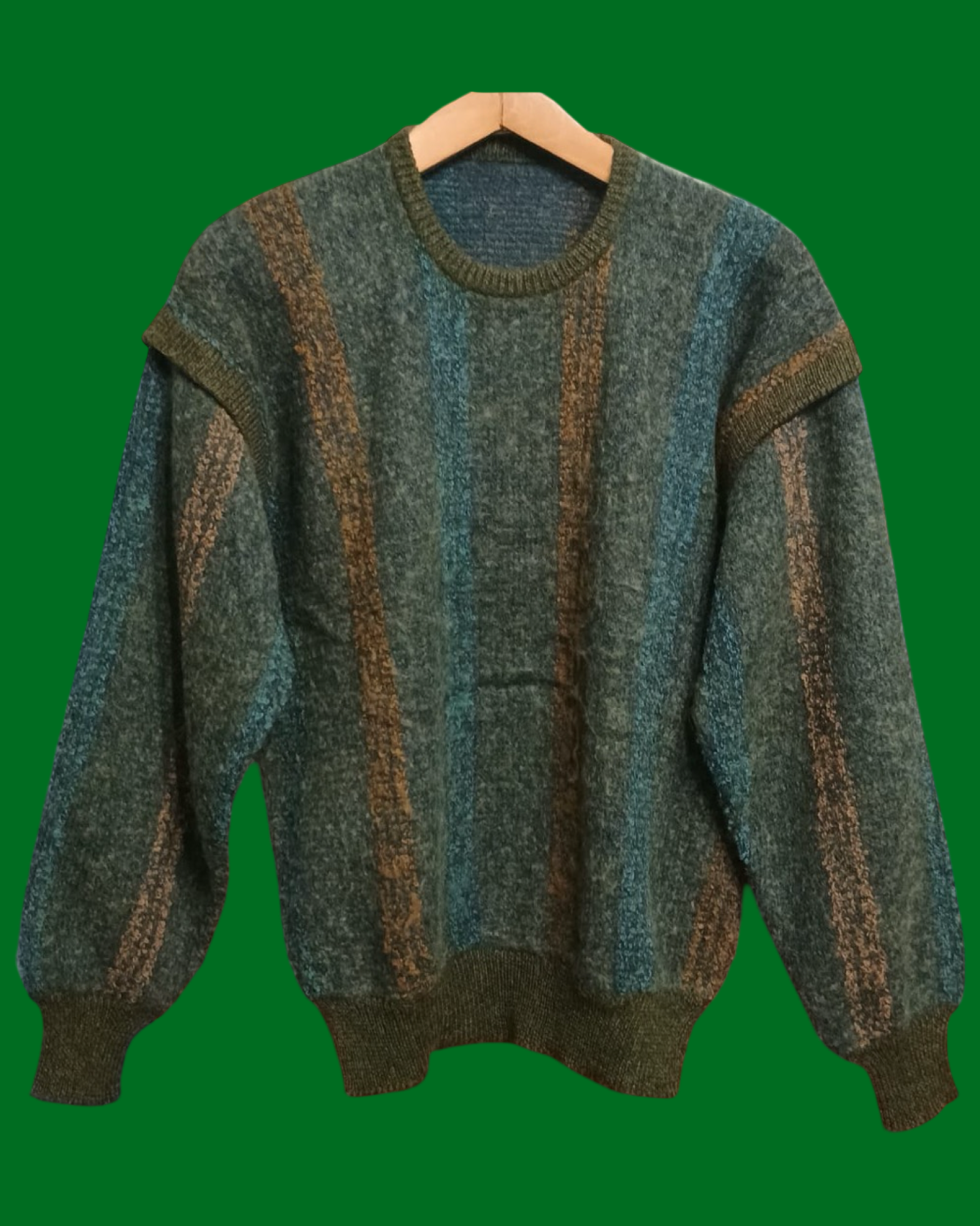 Vintage Multicolor Fantasy 90's Sweater Unisex Size S