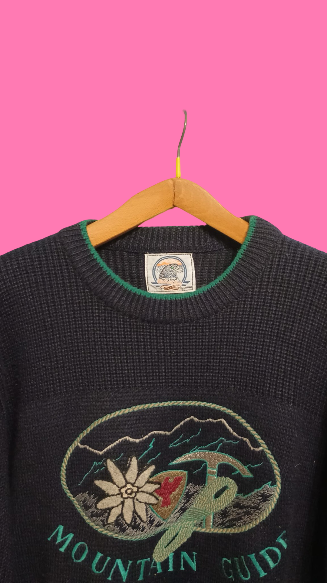 Vintage Multicolor Fantasy 90's Sweater Unisex Size L