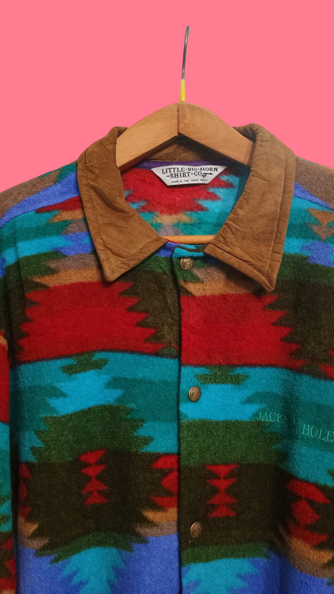 Vintage Multicolor Fantasy 90's Sweatshirt Jacket Unisex Size L