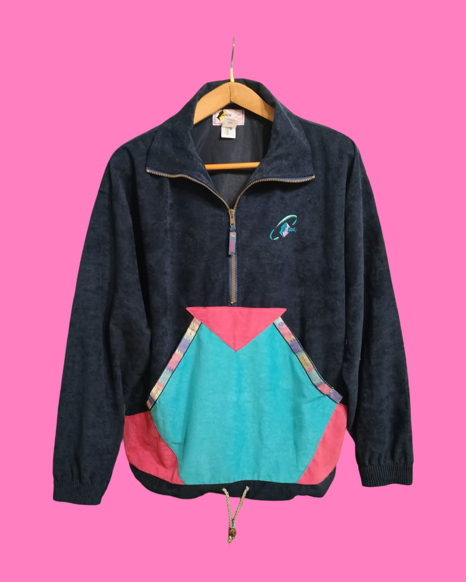 Vintage Multicolor Fantasy 90's Sweater Unisex Size L
