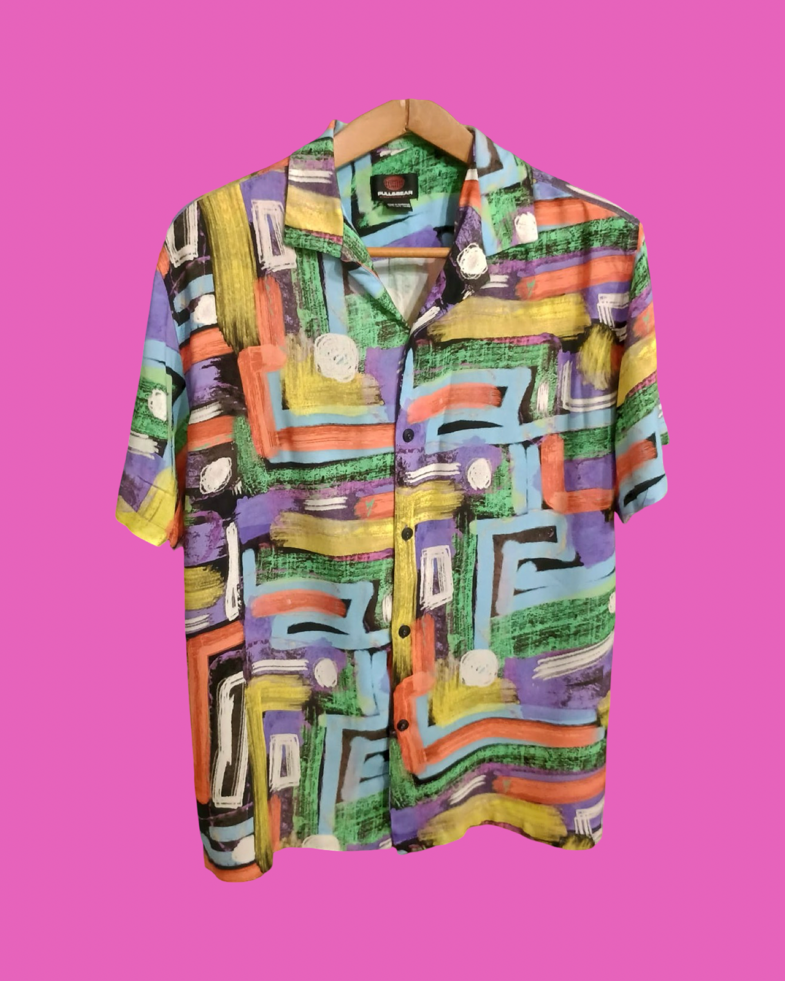 Vintage Multicolor Fantasy 90's Shirt Unisex Size L