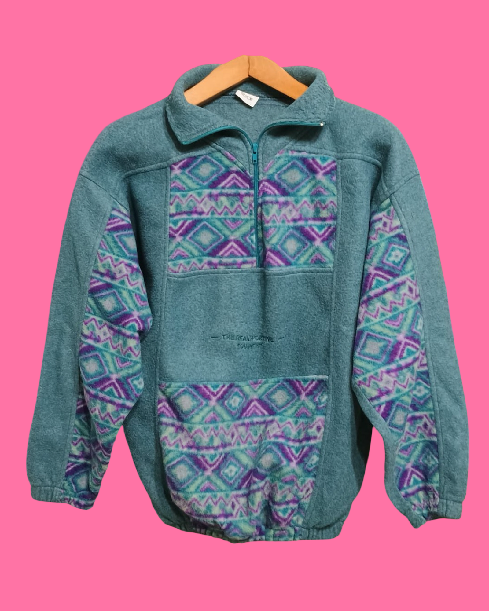 Vintage Multicolor Fantasy 90's Sweatshirt Unisex Size M