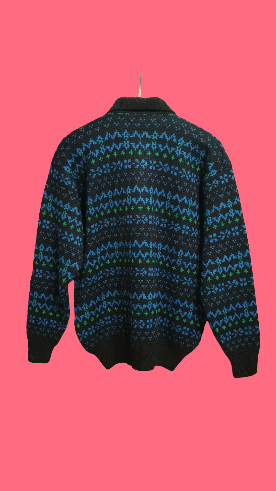 Vintage Multicolor Fantasy 90's Sweater Unisex Size M