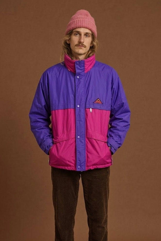 Vintage Multicolor Fantasy 90's Aesse Windbreaker Unisex Size L