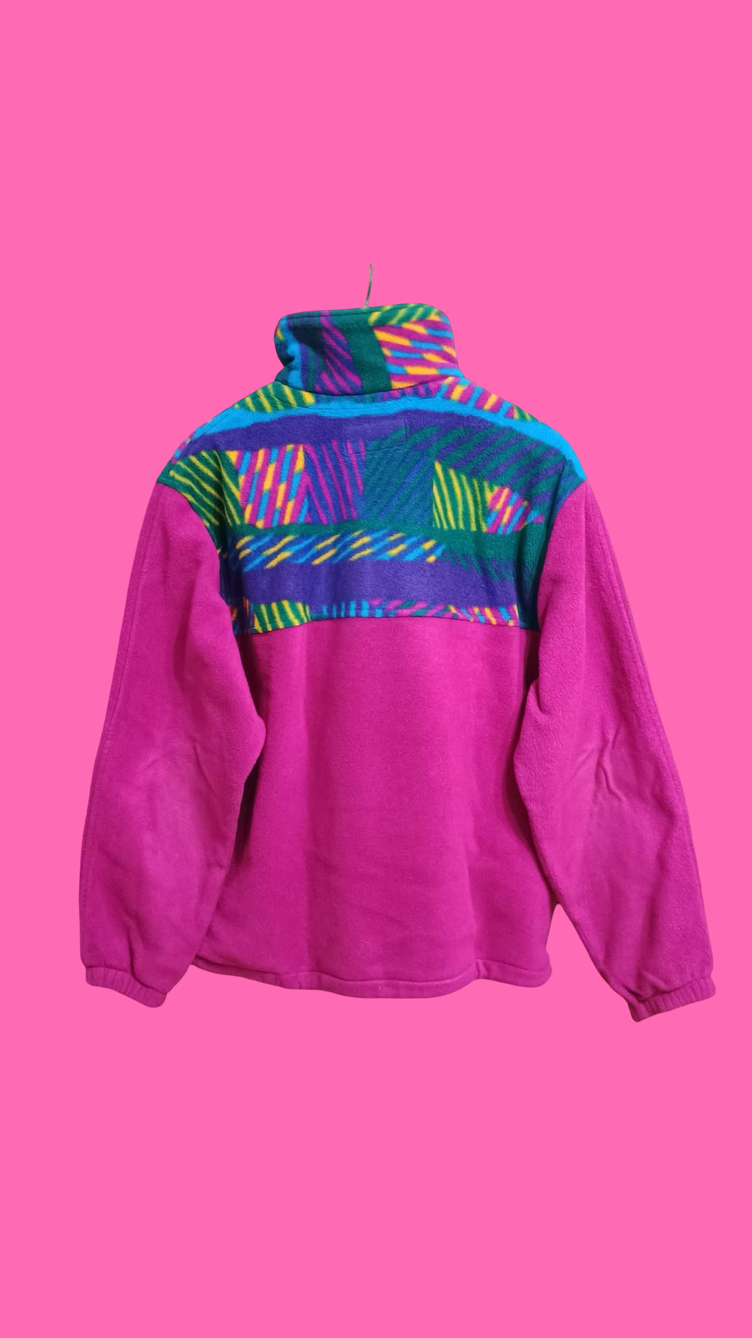 Vintage Multicolor Fantasy 90's Fleece Unisex Size M