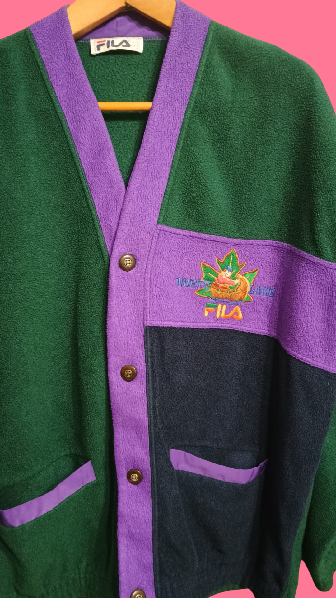 Vintage Multicolor Fantasy 90's Sweatshirt Unisex Size XL