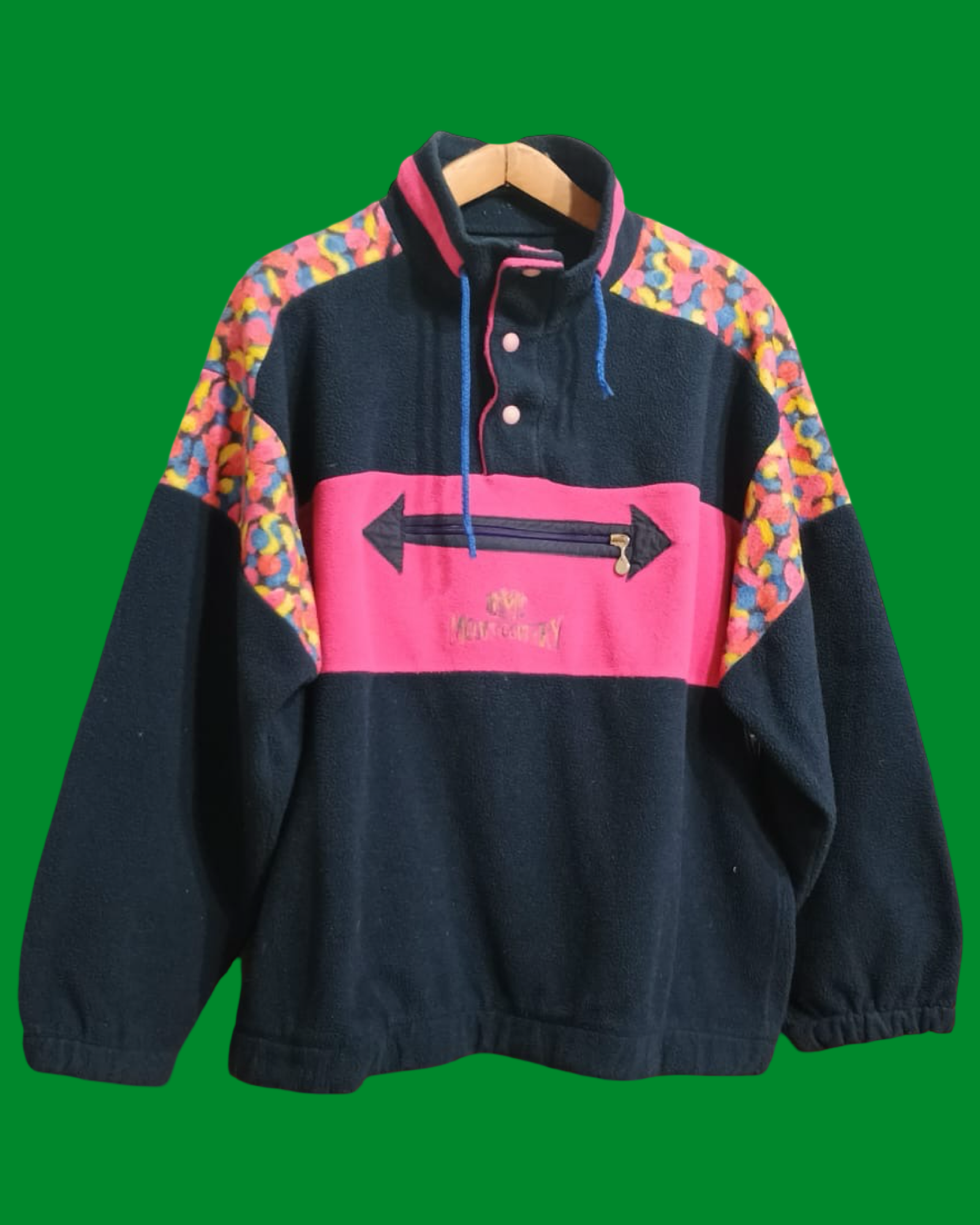 Vintage Multicolor Fantasy 90's Sweatshirt Unisex Size L