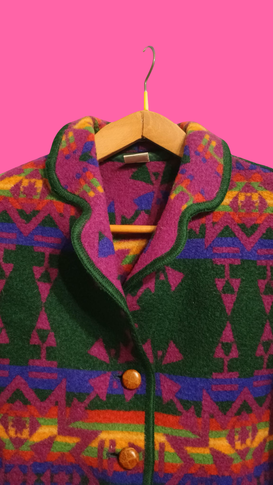 Vintage Multicolor Fantasy 90's Jacket Unisex Size M