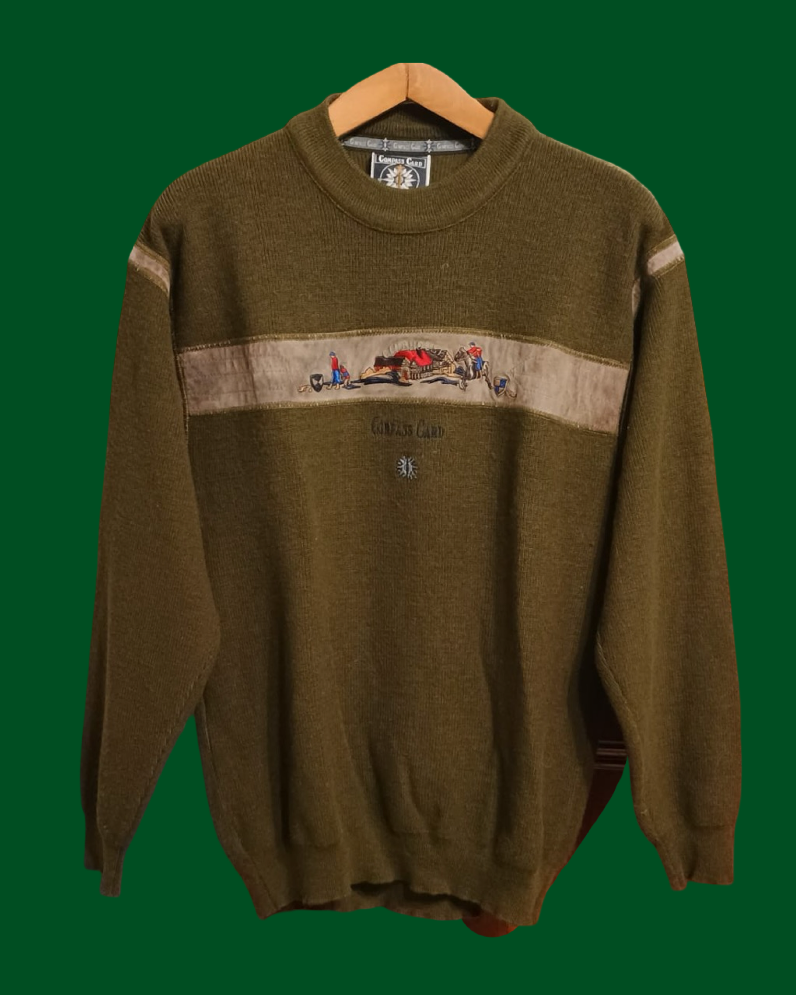 Vintage Multicolor Fantasy 90's Sweater Unisex Size M