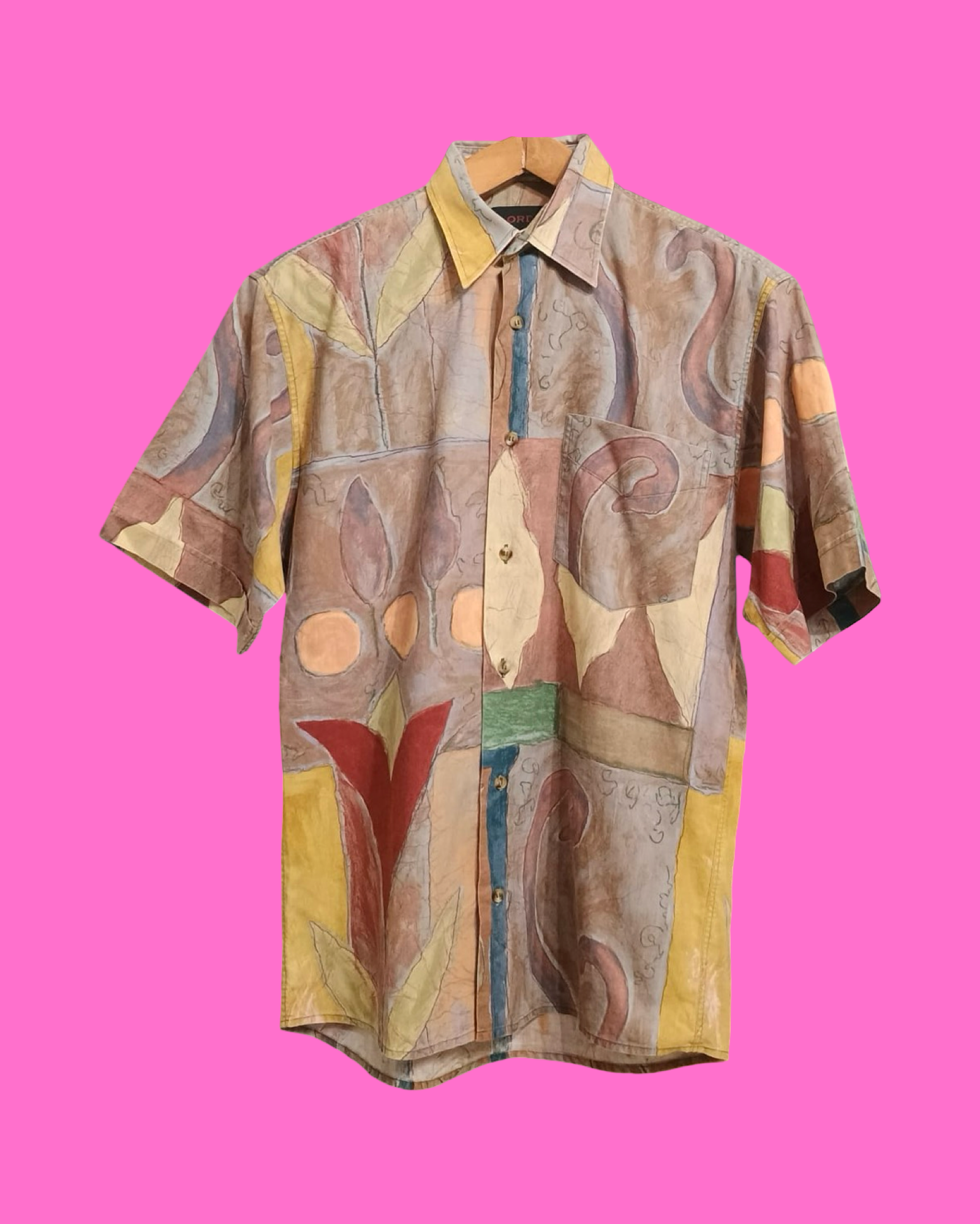 Vintage Multicolor Fantasy 90's Shirt Unisex Size M