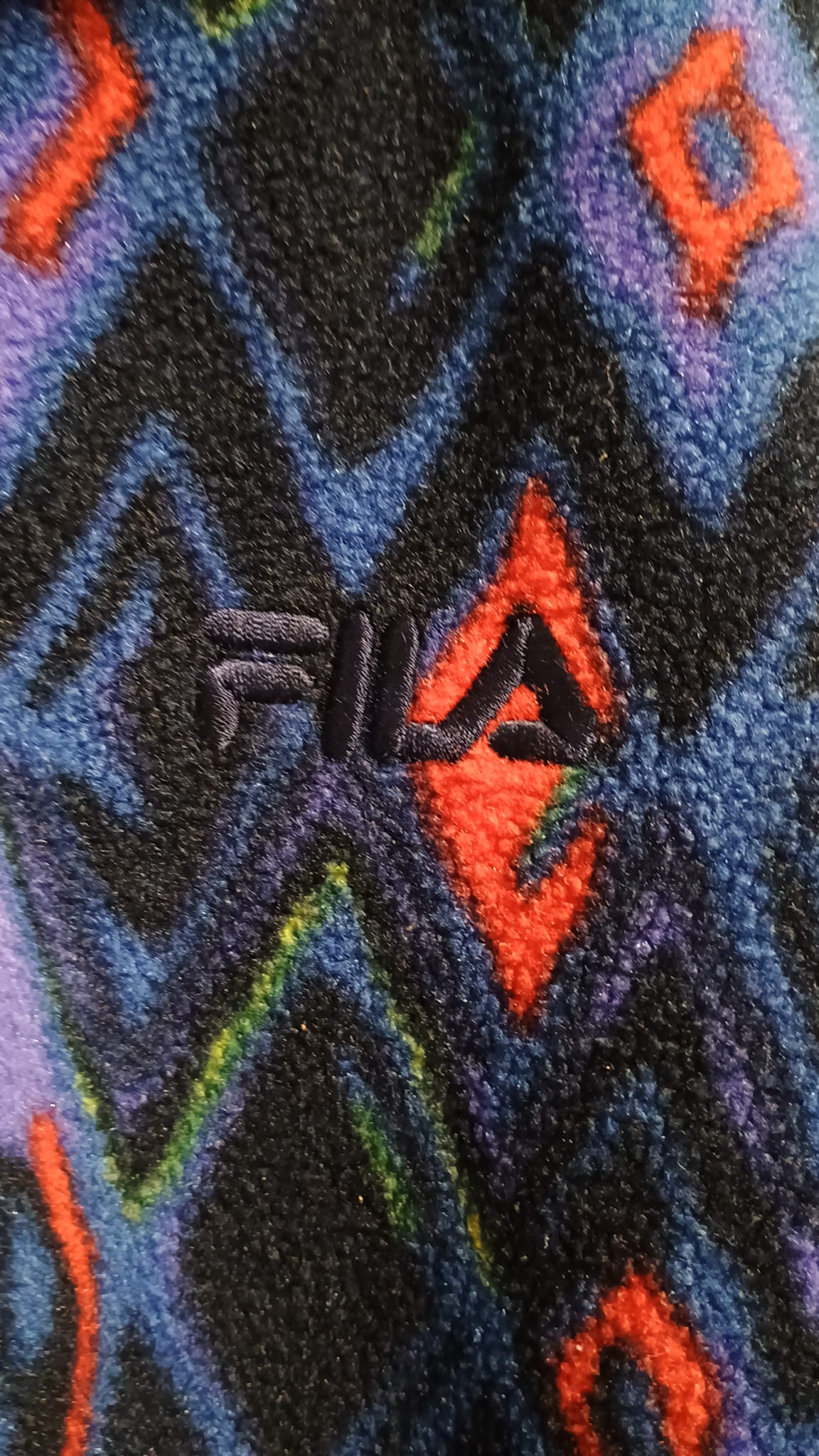 Vintage Multicolor Fantasy 90's Fila Fleece Unisex Size M