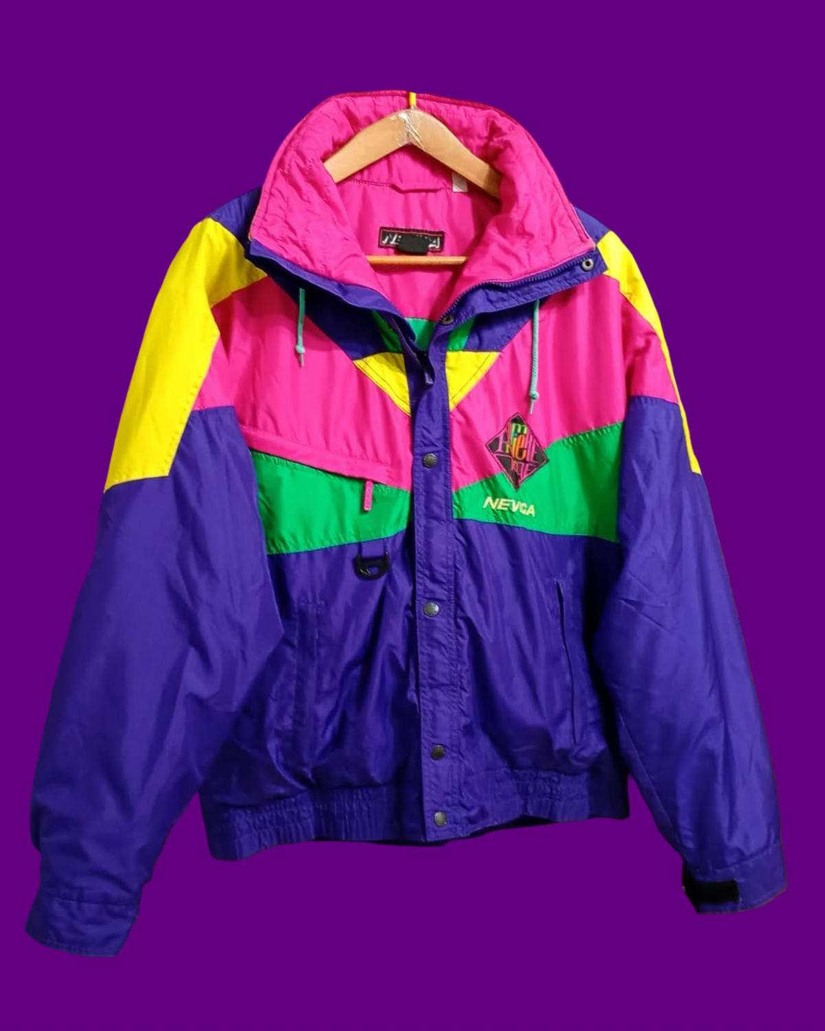 Vintage Multicolor Fantasy 90's Jacket Unisex Size M