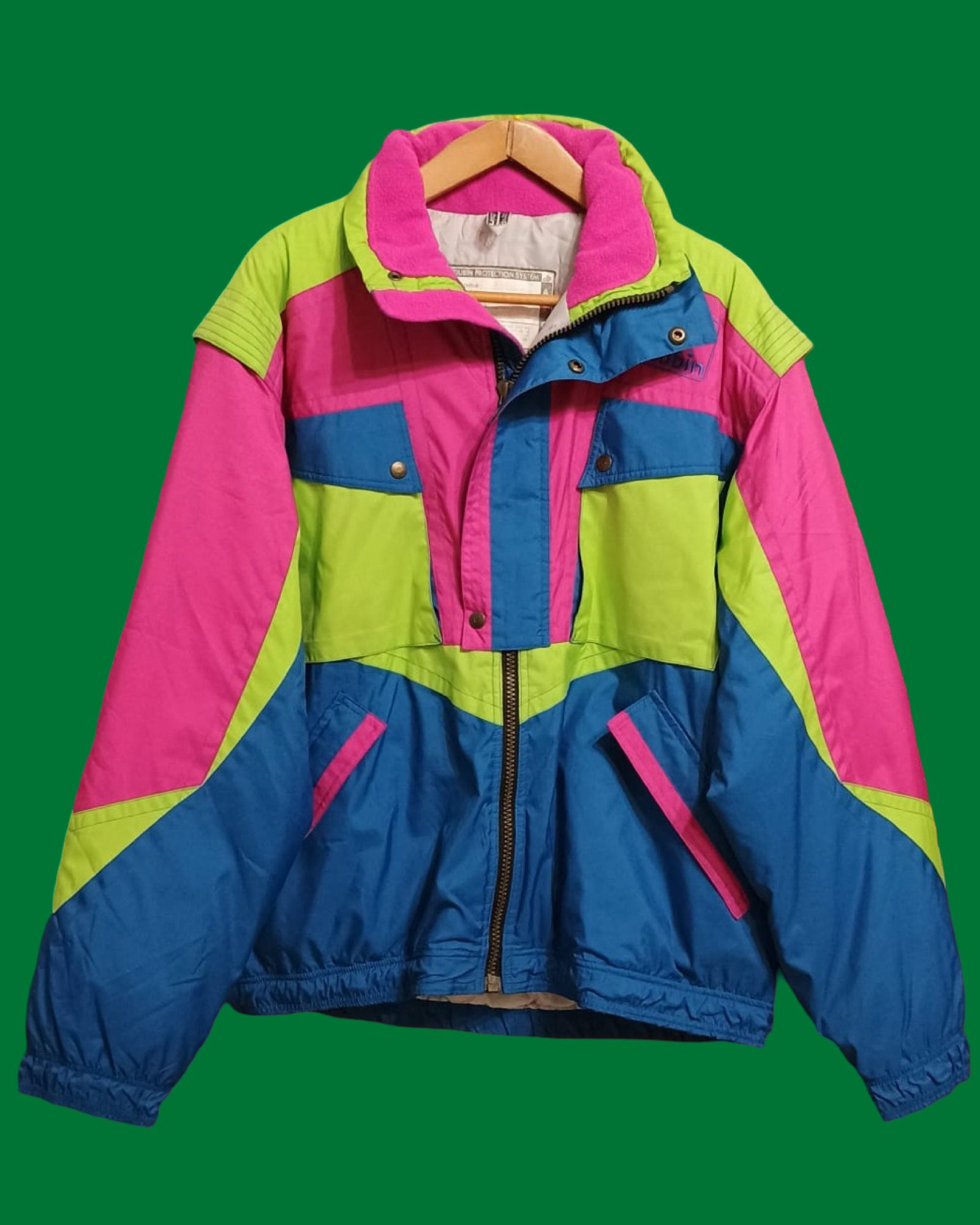 Vintage Multicolor Fantasy 90's Snow Jacket Unisex Size L