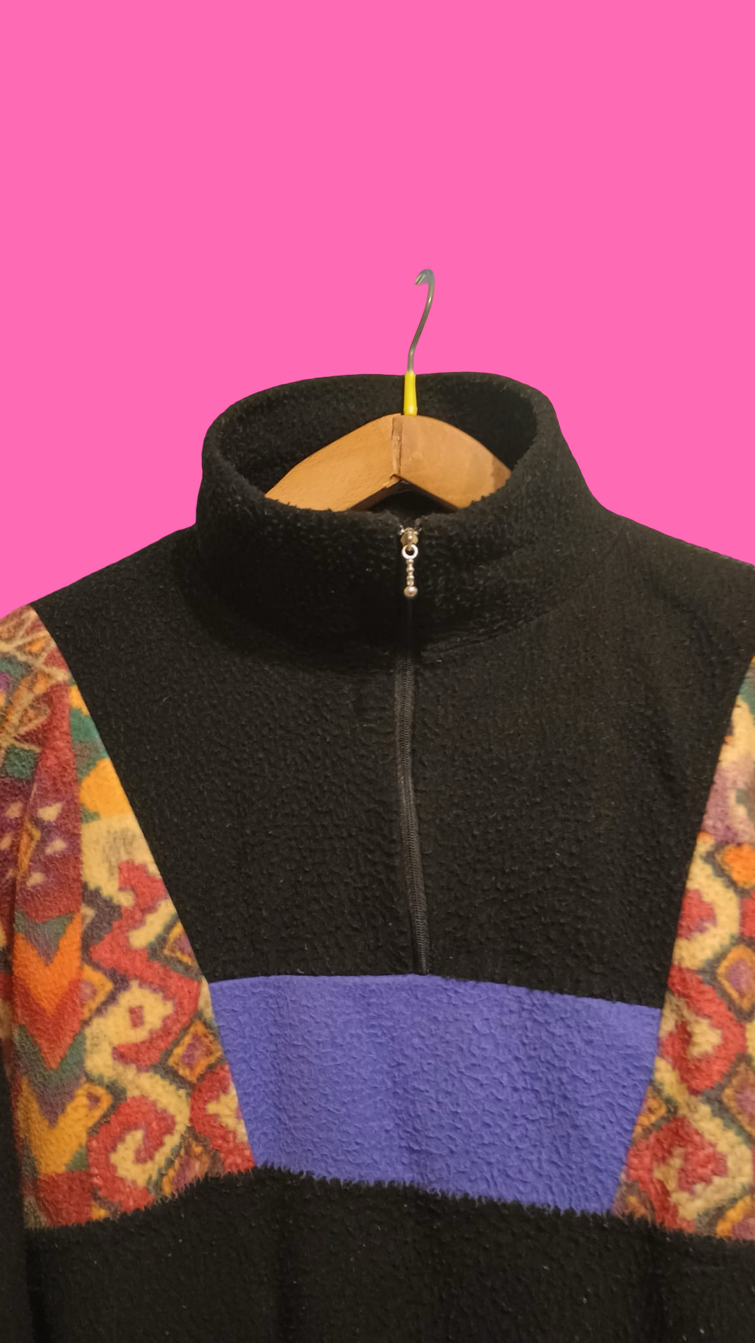 Vintage Multicolor Fantasy 90's Fleece Unisex Size XL