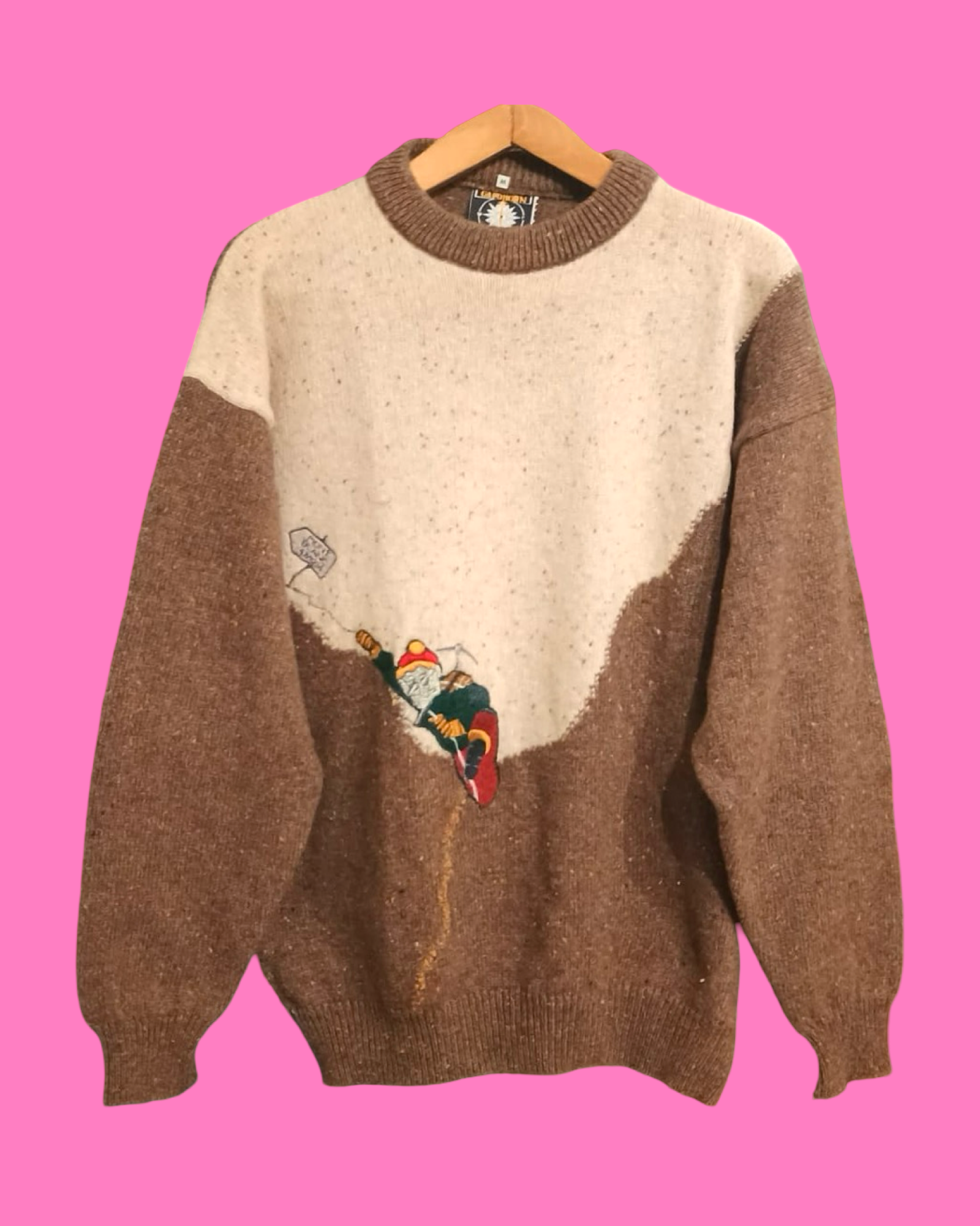 Vintage Multicolor Fantasy 90's Sweater Unisex Size M