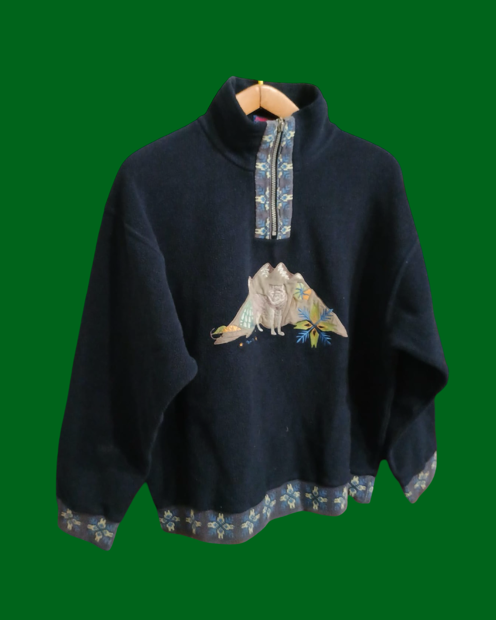 Vintage Multicolor Fantasy 90's Sweatshirt Unisex Size M