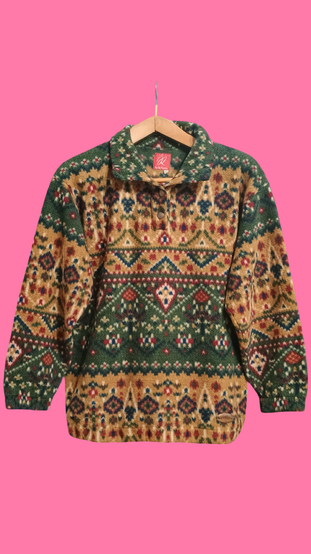 Vintage Multicolor Fantasy 90's Sweatshirt Unisex Size M