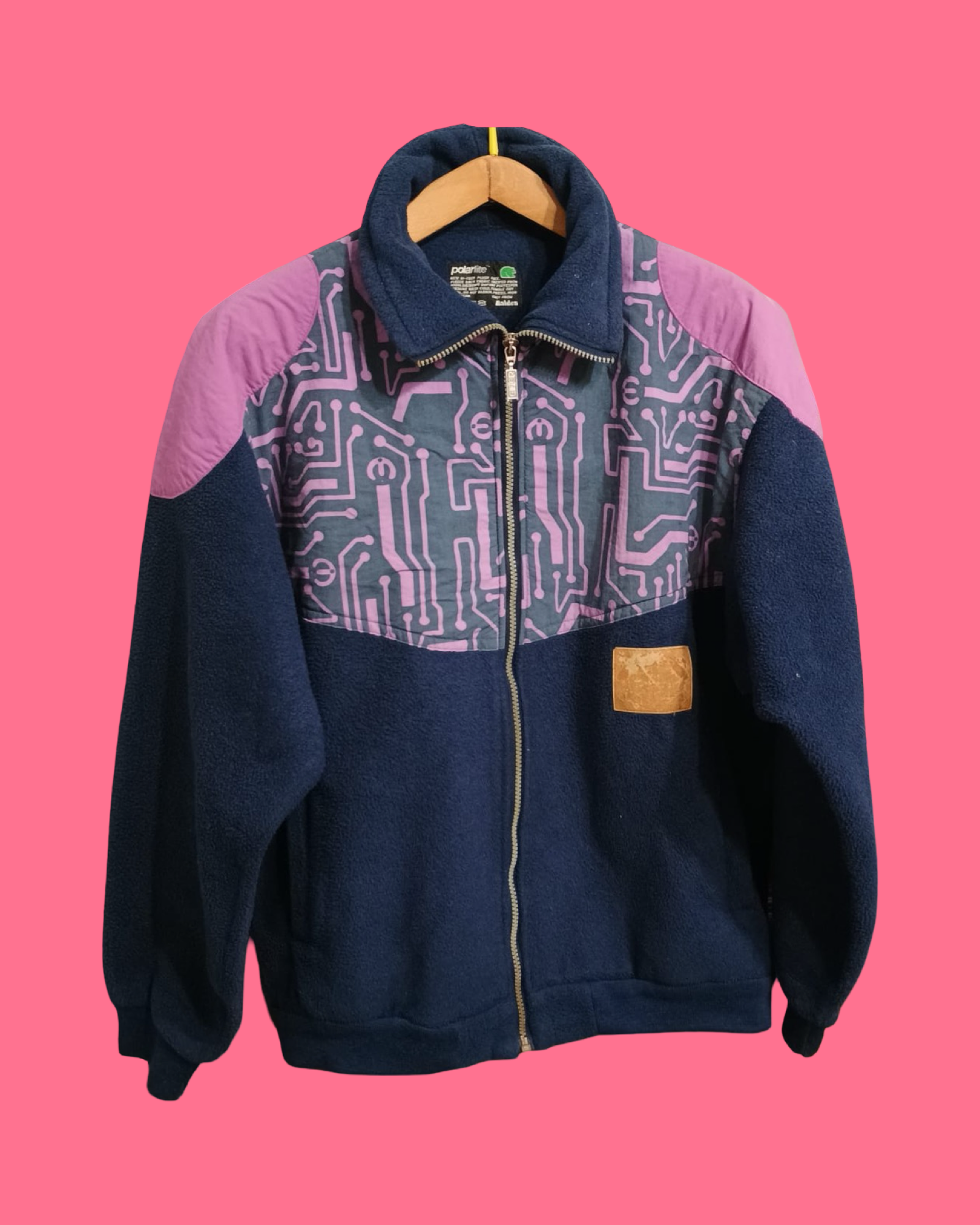 Vintage Multicolor Fantasy 90's Sweatshirt Jacket Unisex Size M