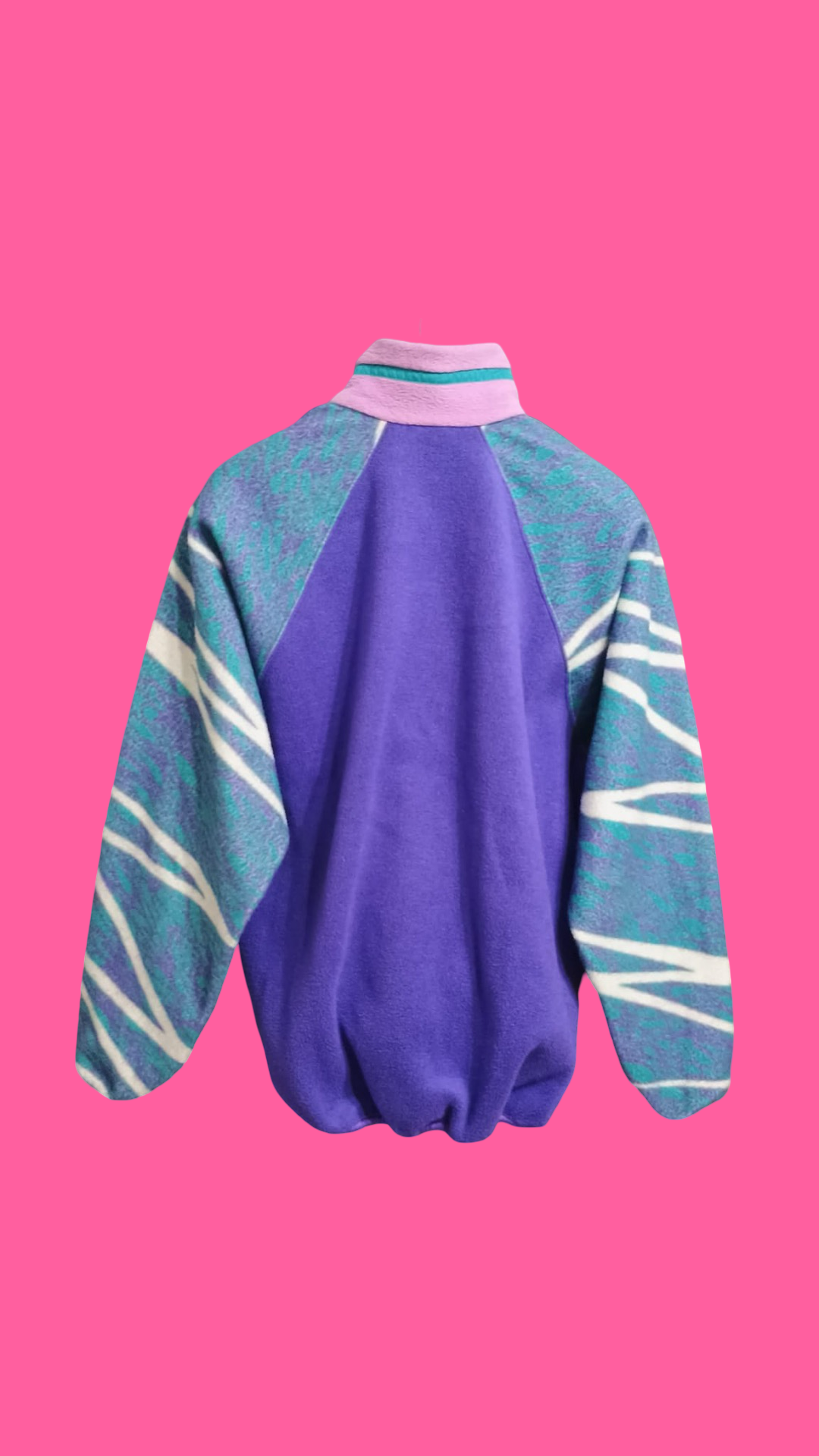 Vintage Multicolor Fantasy 90's Sergio Tacchini Fleece Unisex Size L