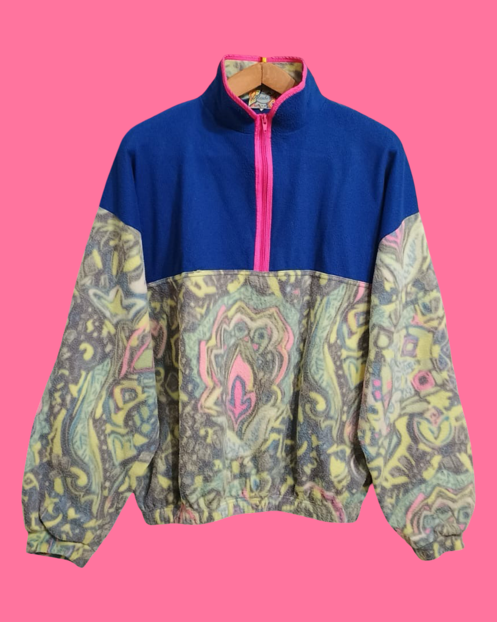 Vintage Multicolor Fantasy 90's Sweatshirt Unisex Size L