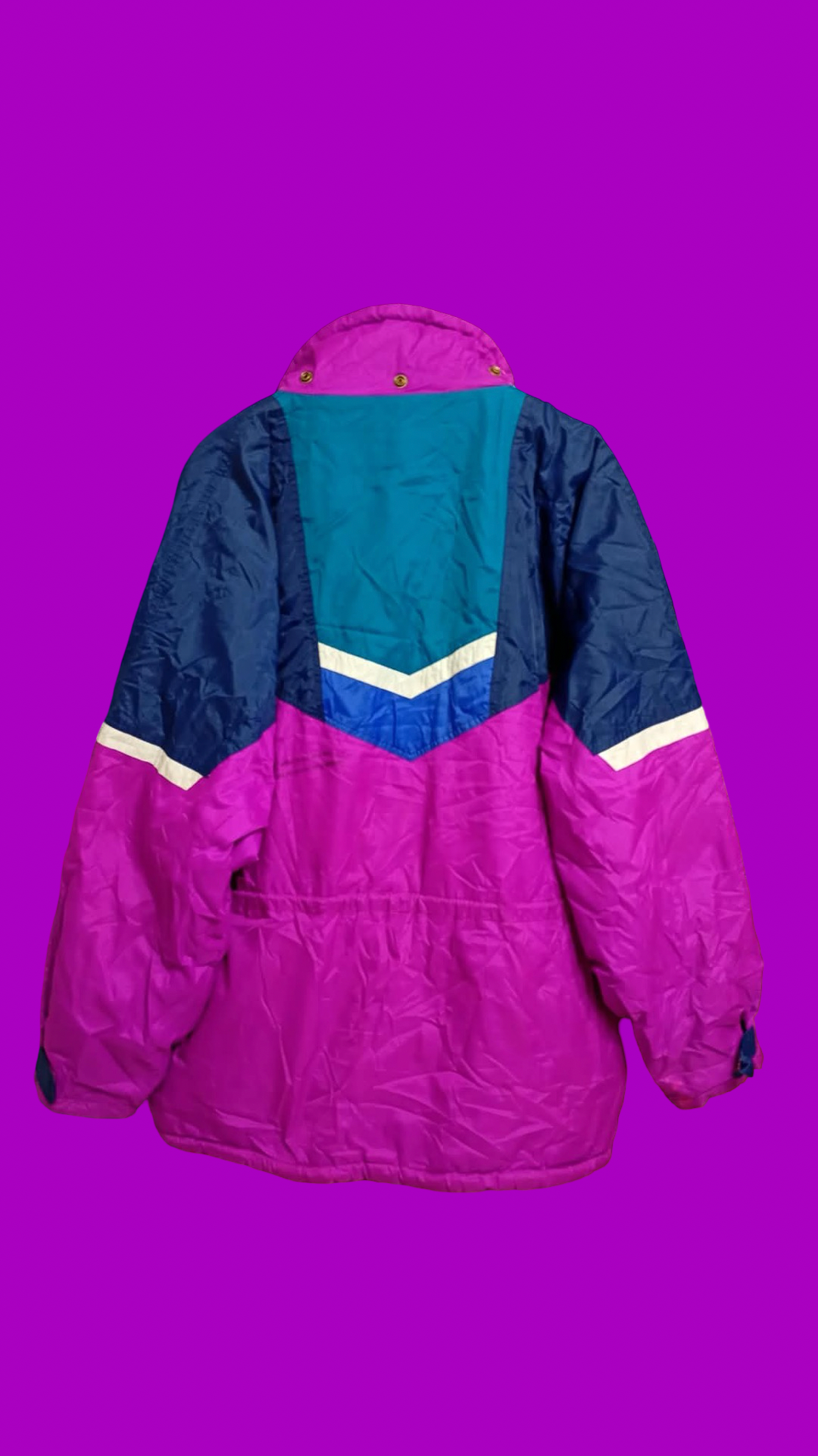 Vintage Multicolor Fantasy 90's Rare Snow Jacket Unisex Size XL