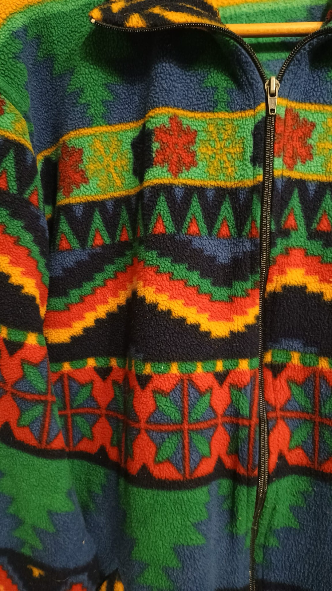 Vintage Multicolor Fantasy 90's Pile Sweatshirt Unisex Size XL