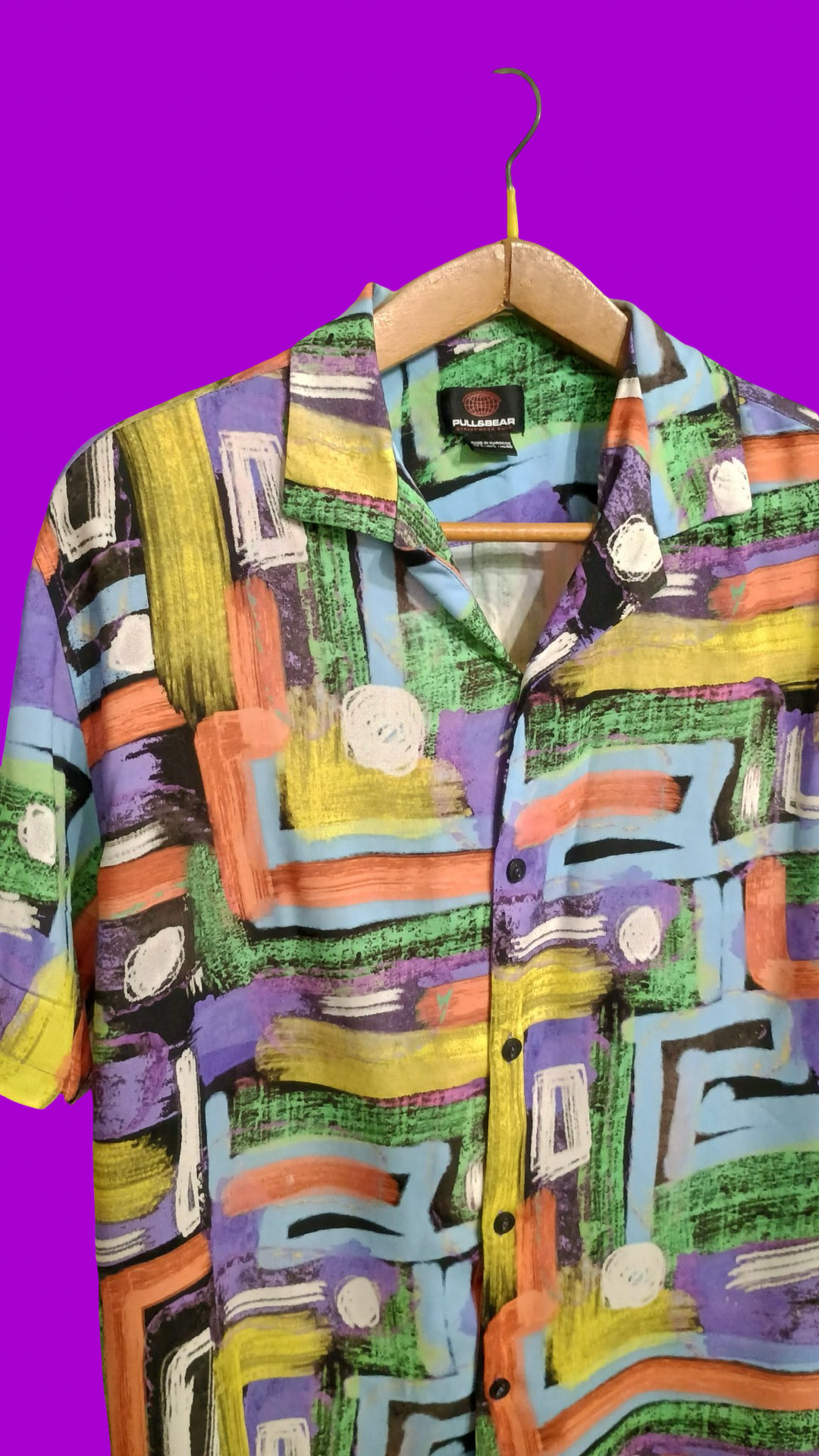 Vintage Multicolor Fantasy 90's Shirt Unisex Size L