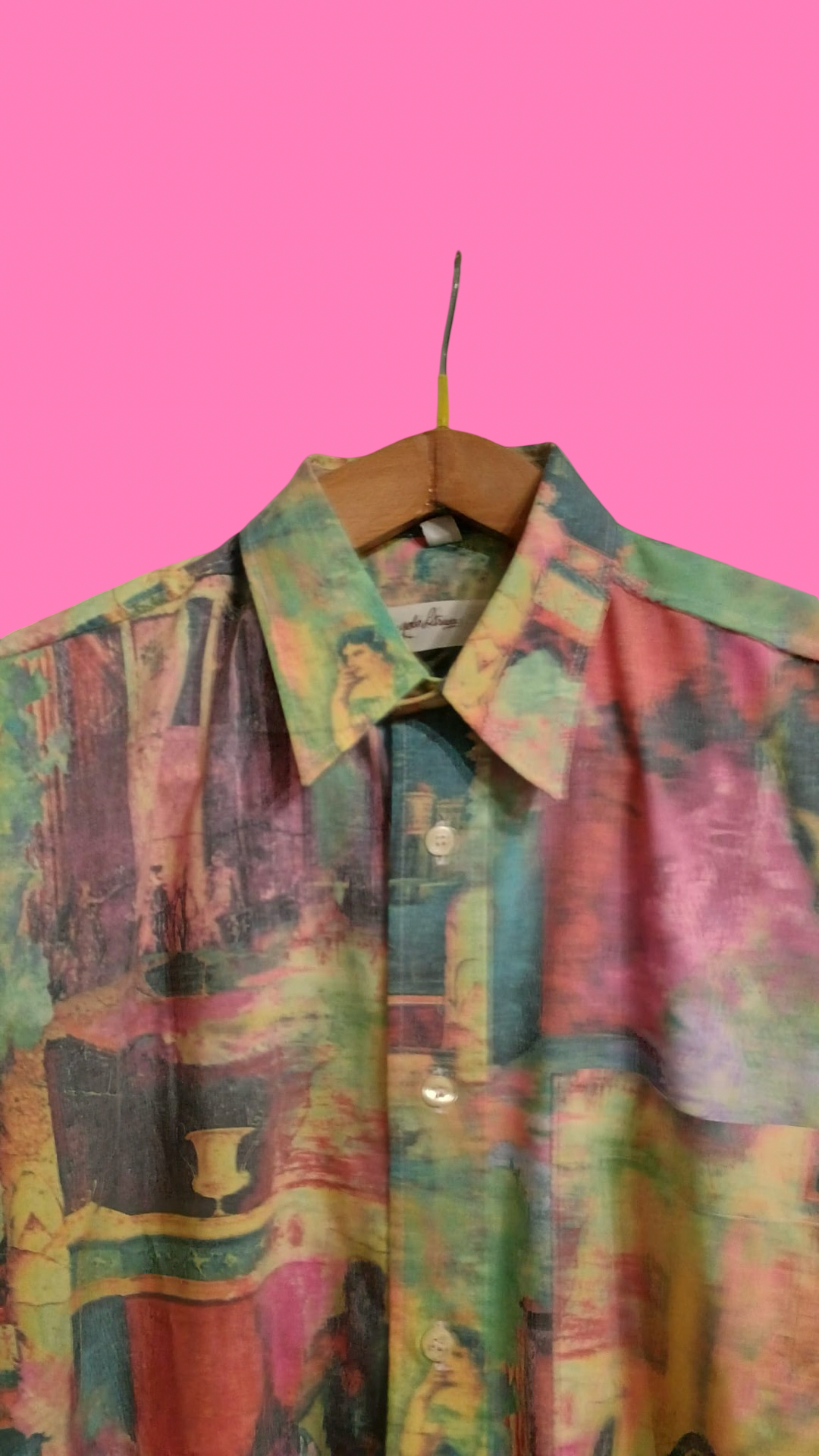 Vintage Multicolor Fantasy 90's Shirt Unisex Size L