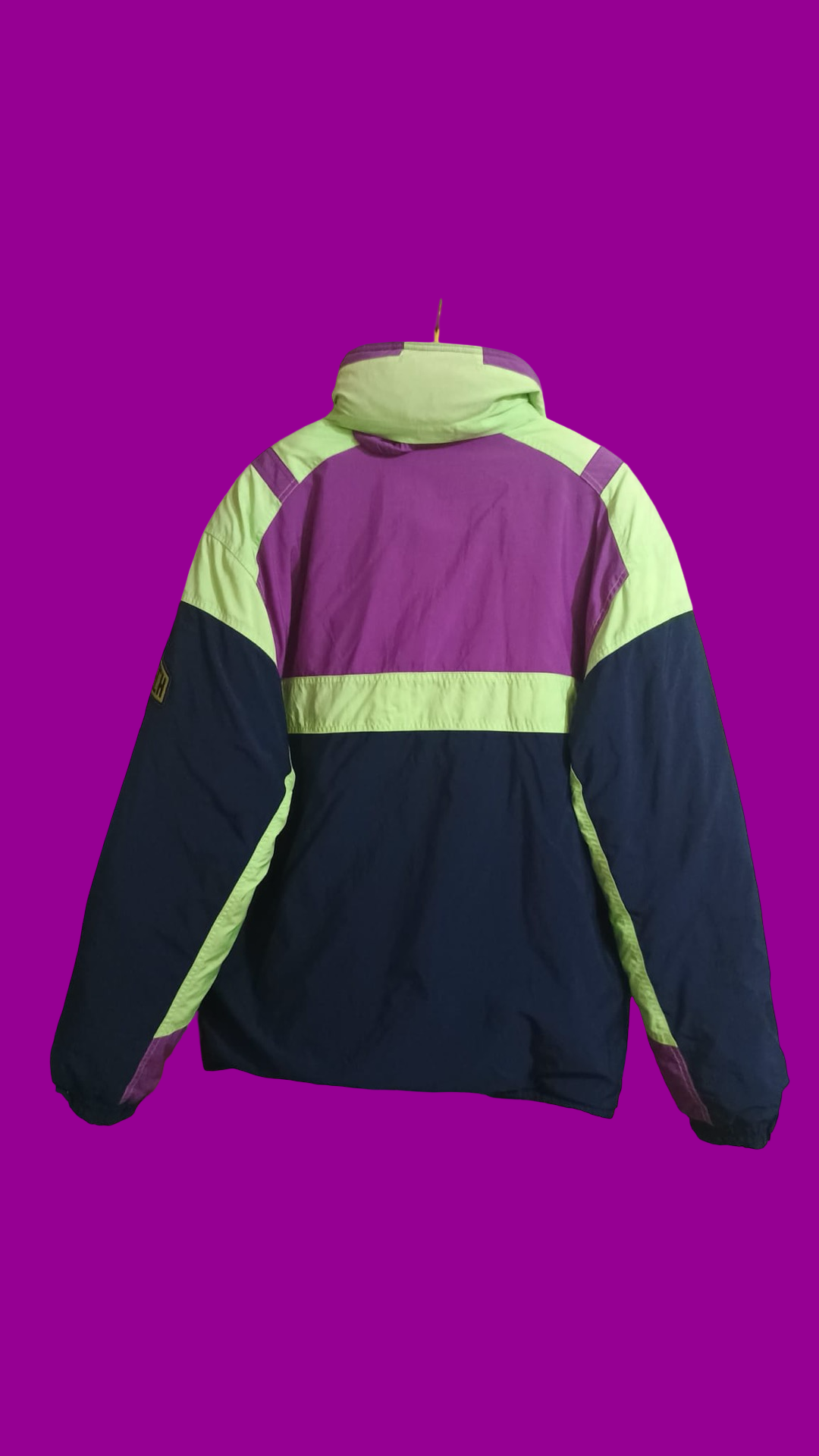 Vintage Multicolor Fantasy 90's Ellesse Snow Jacket Unisex Size XL